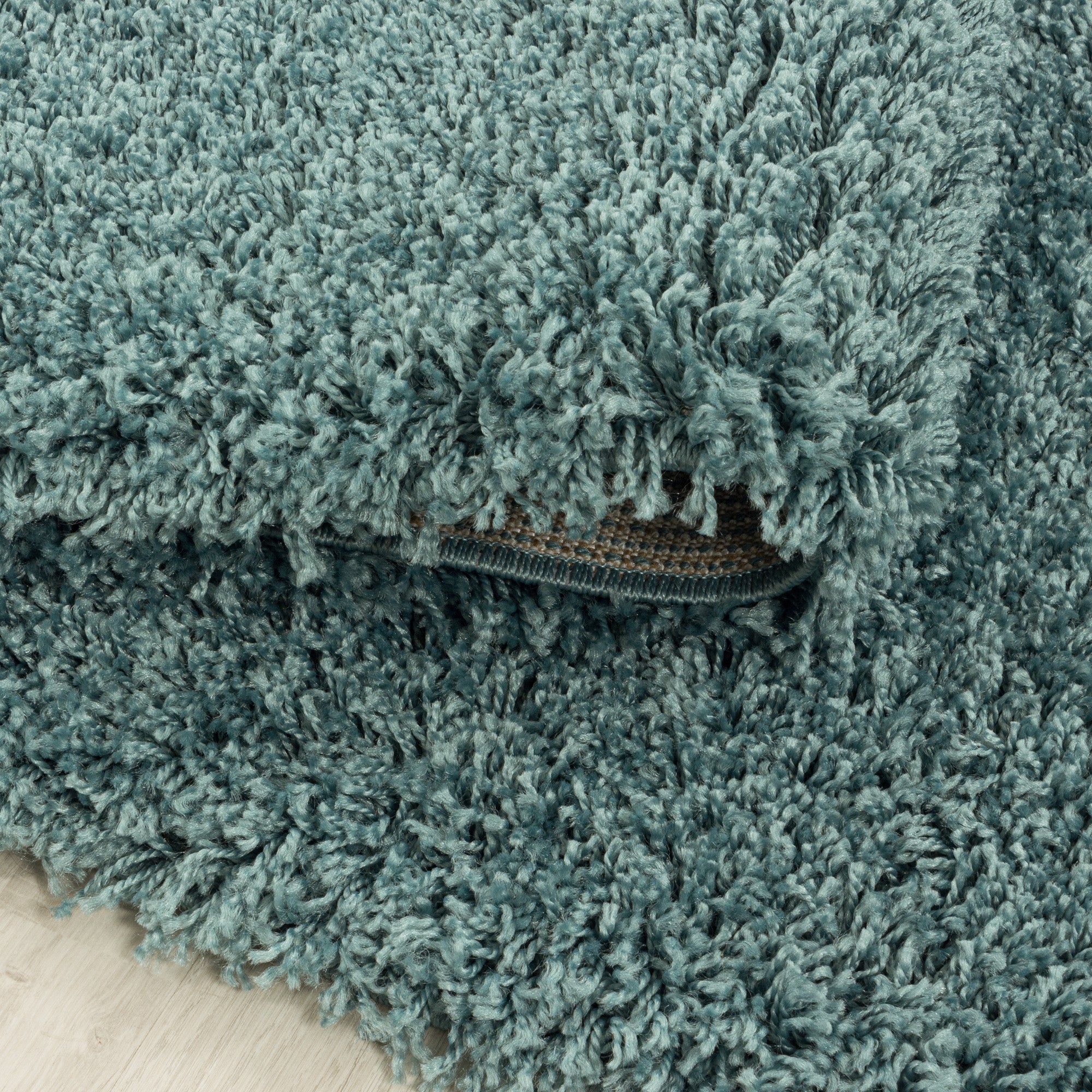Hochflor Shaggy Teppich Wohnzimmerteppich Schlafzimmer Flor Super Soft Einfarbig