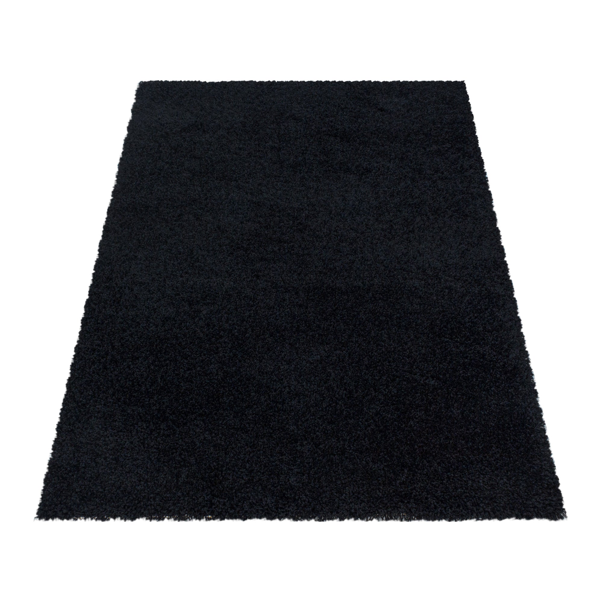 Hochflor Shaggy Teppich Wohnzimmerteppich Schlafzimmer Flor Super Soft Einfarbig