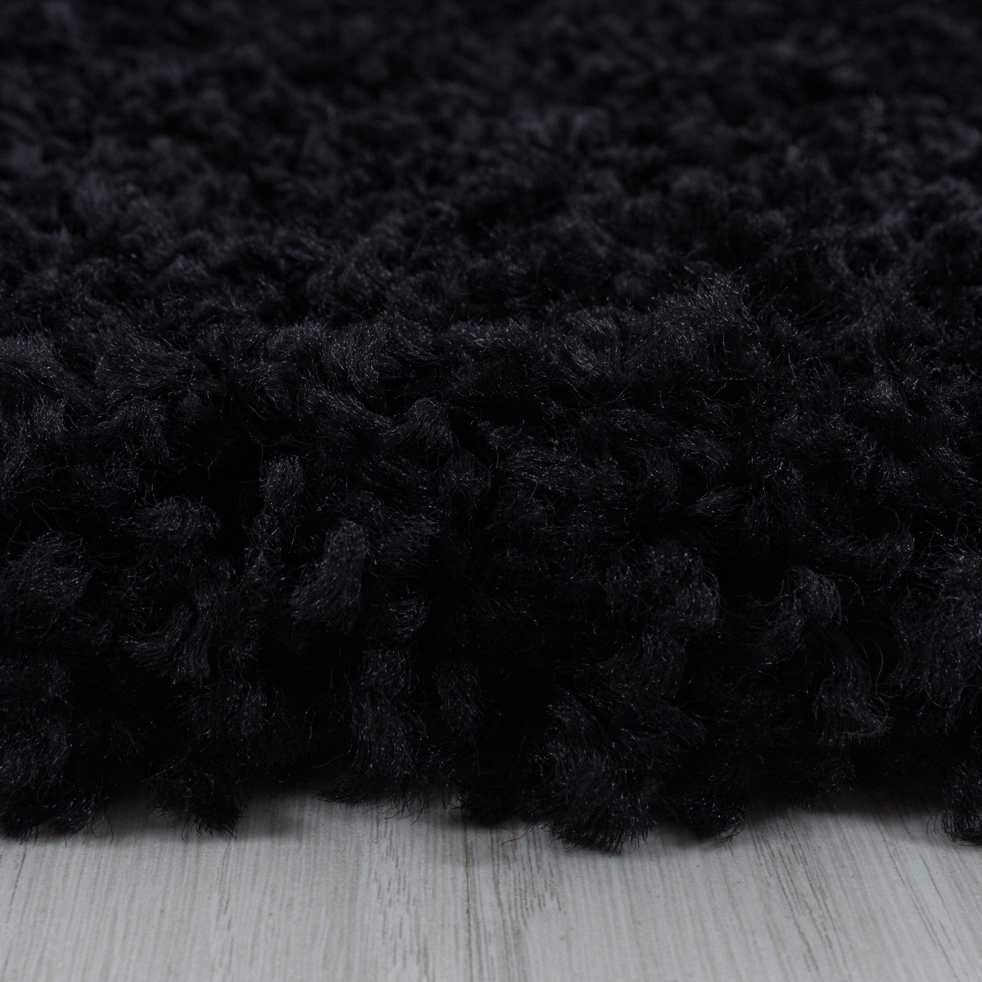 Hochflor Shaggy Teppich Wohnzimmerteppich Schlafzimmer Flor Super Soft Einfarbig