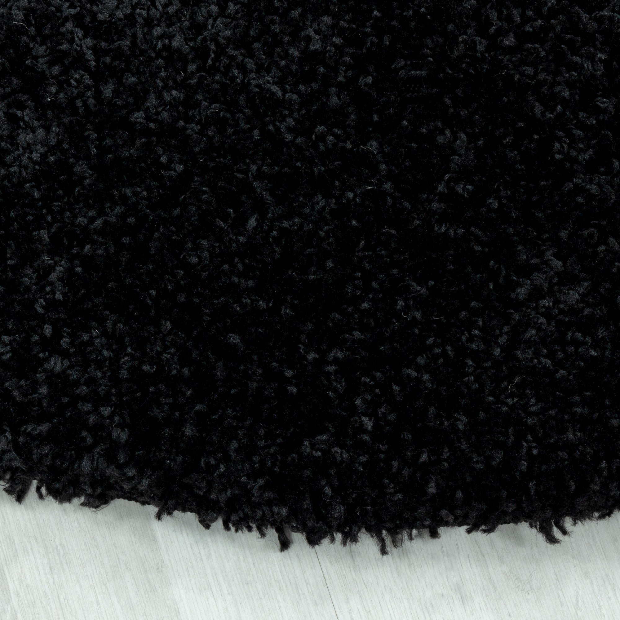 Hochflor Shaggy Teppich Wohnzimmerteppich Schlafzimmer Flor Super Soft Einfarbig