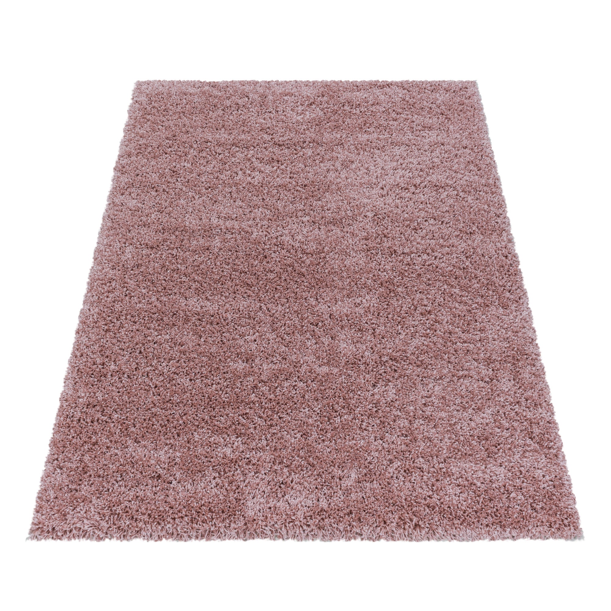 Hochflor Shaggy Teppich Wohnzimmerteppich Schlafzimmer Flor Super Soft Einfarbig