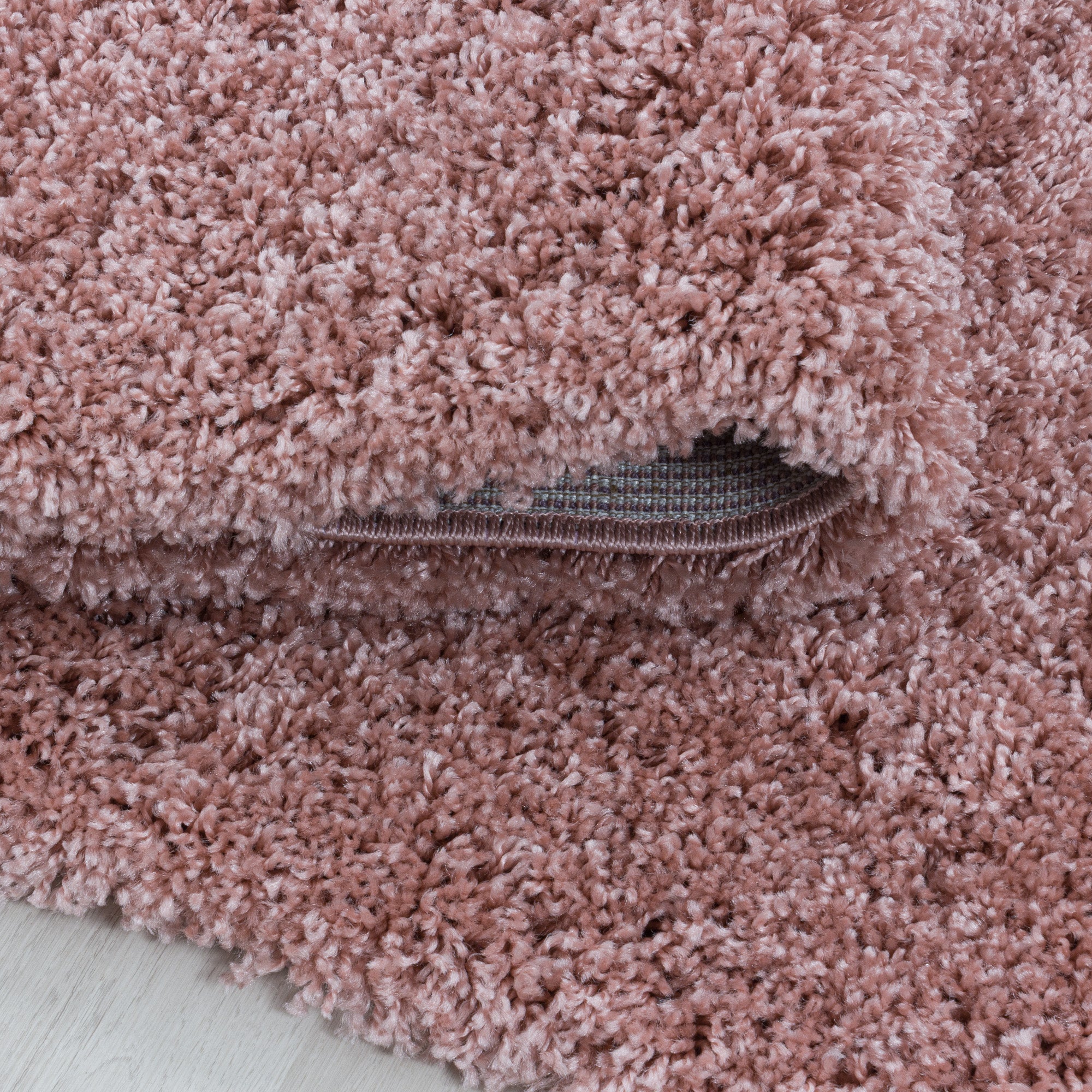Hochflor Shaggy Teppich Wohnzimmerteppich Schlafzimmer Flor Super Soft Einfarbig