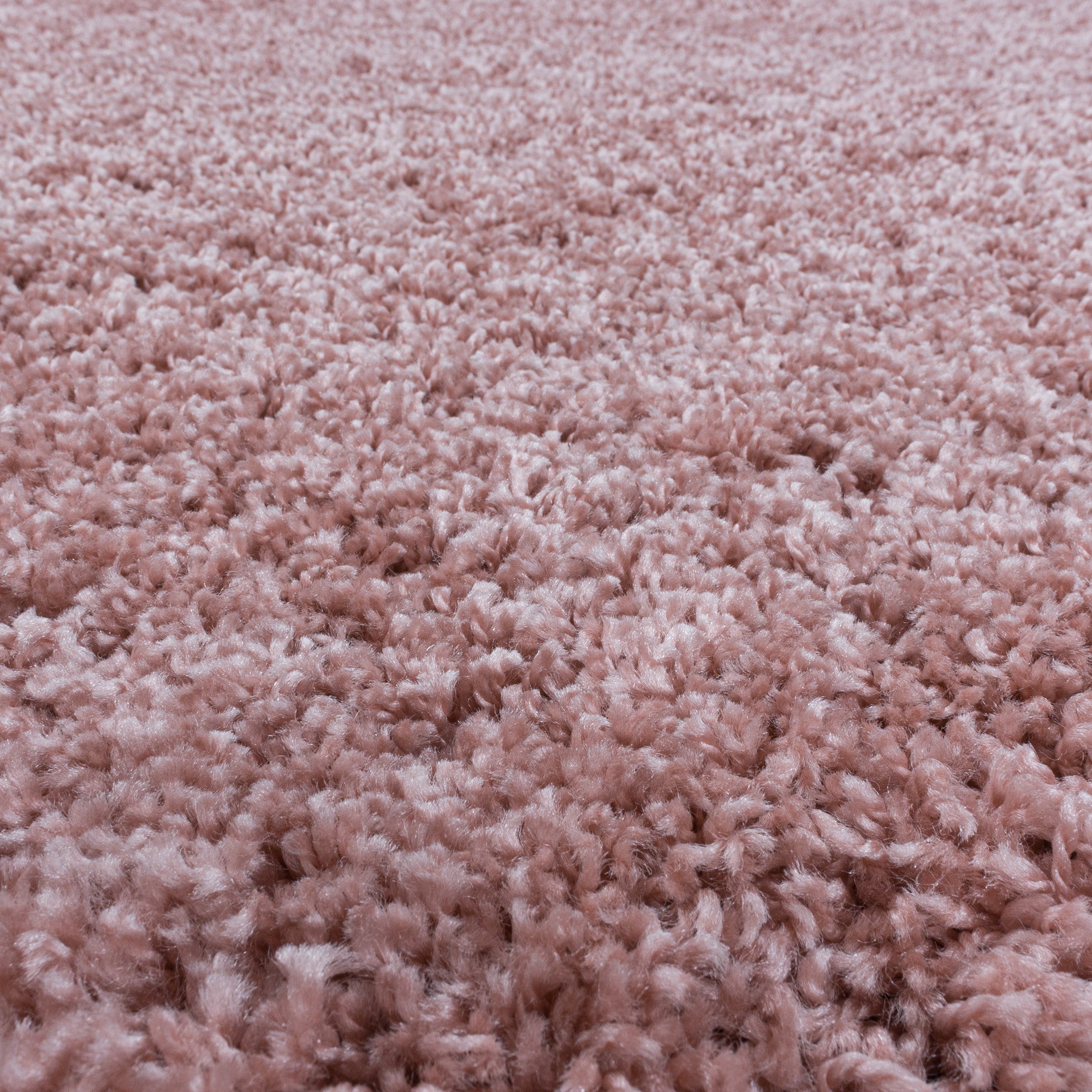 Hochflor Shaggy Teppich Wohnzimmerteppich Schlafzimmer Flor Super Soft Einfarbig