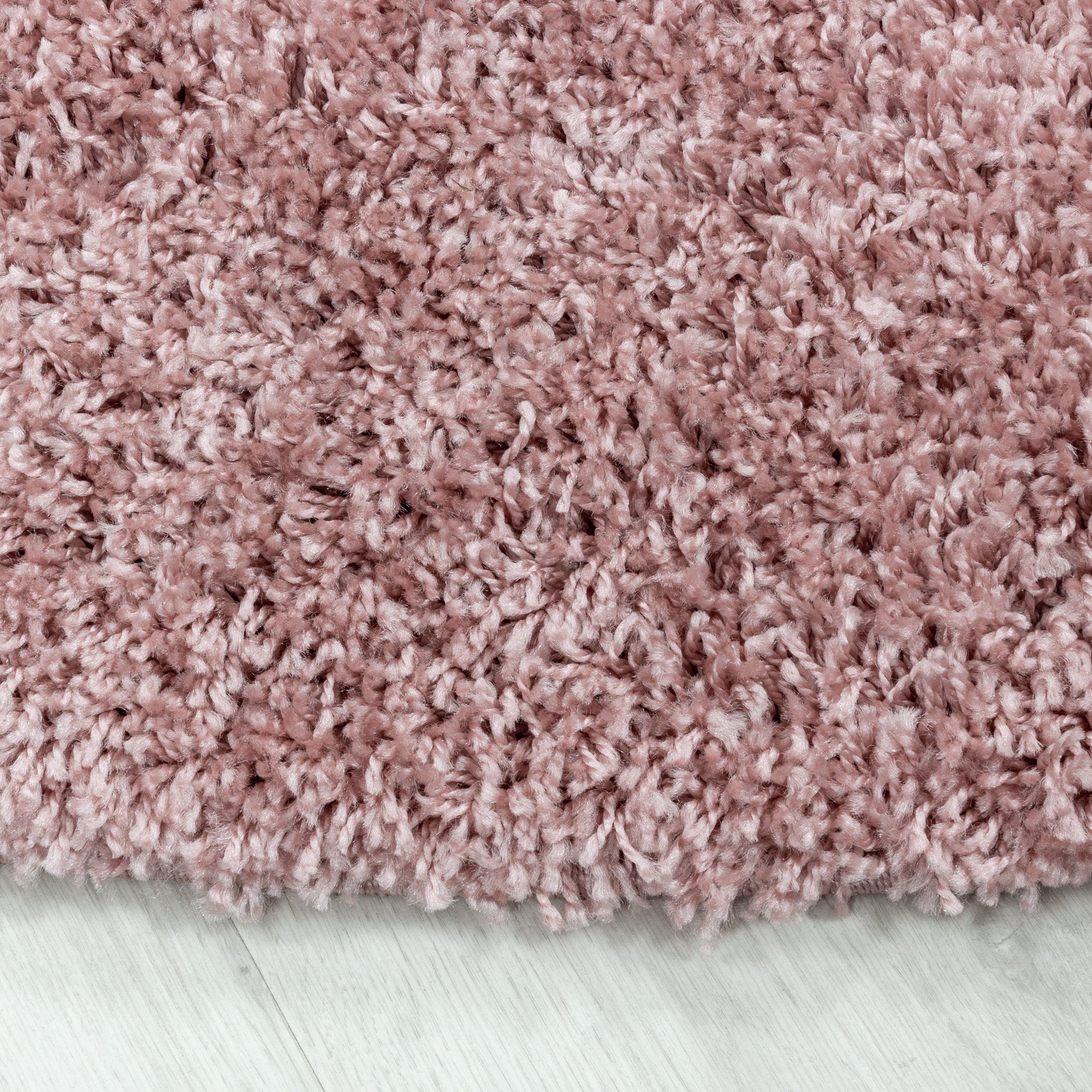 Hochflor Shaggy Teppich Wohnzimmerteppich Schlafzimmer Flor Super Soft Einfarbig