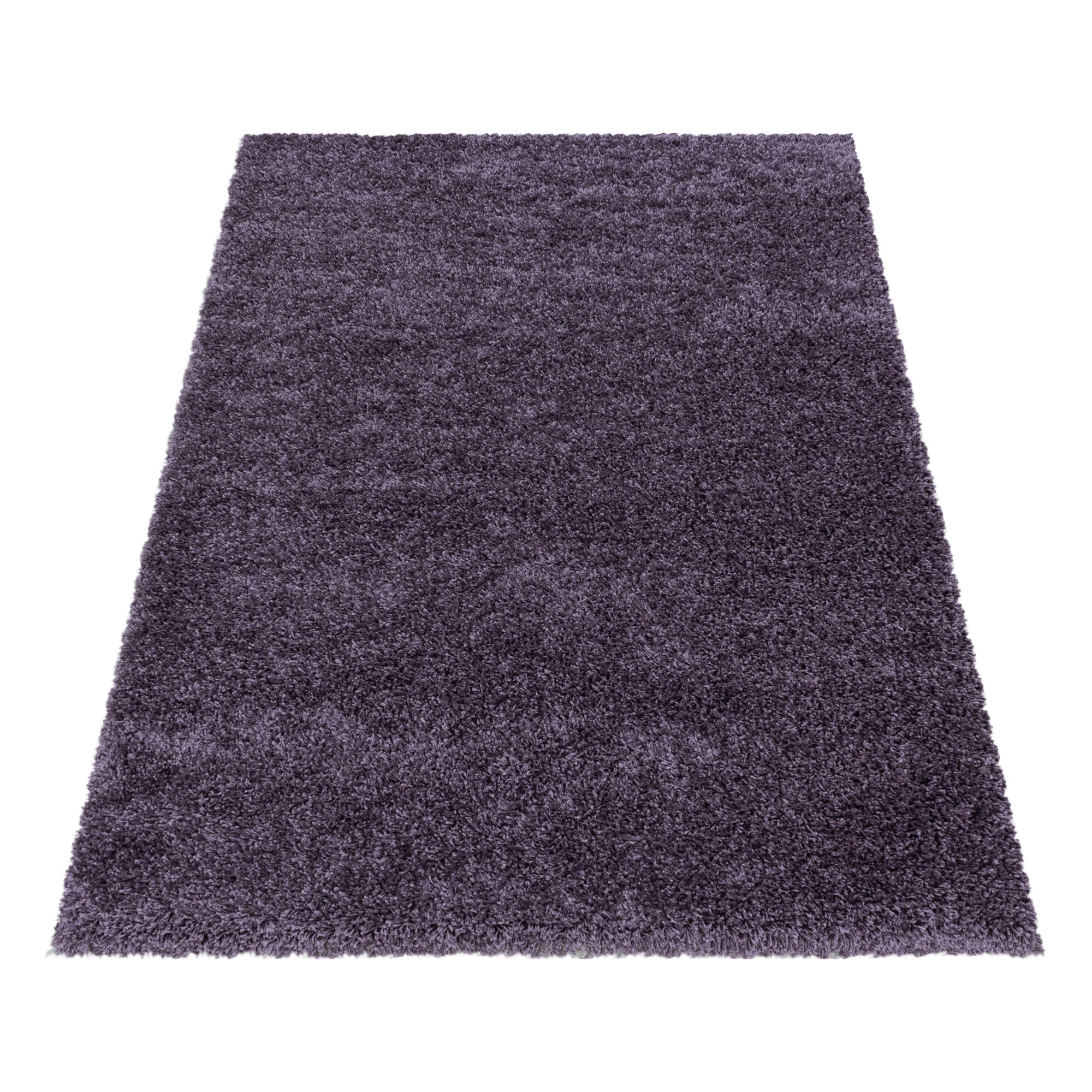 Hochflor Shaggy Teppich Wohnzimmerteppich Schlafzimmer Flor Super Soft Einfarbig