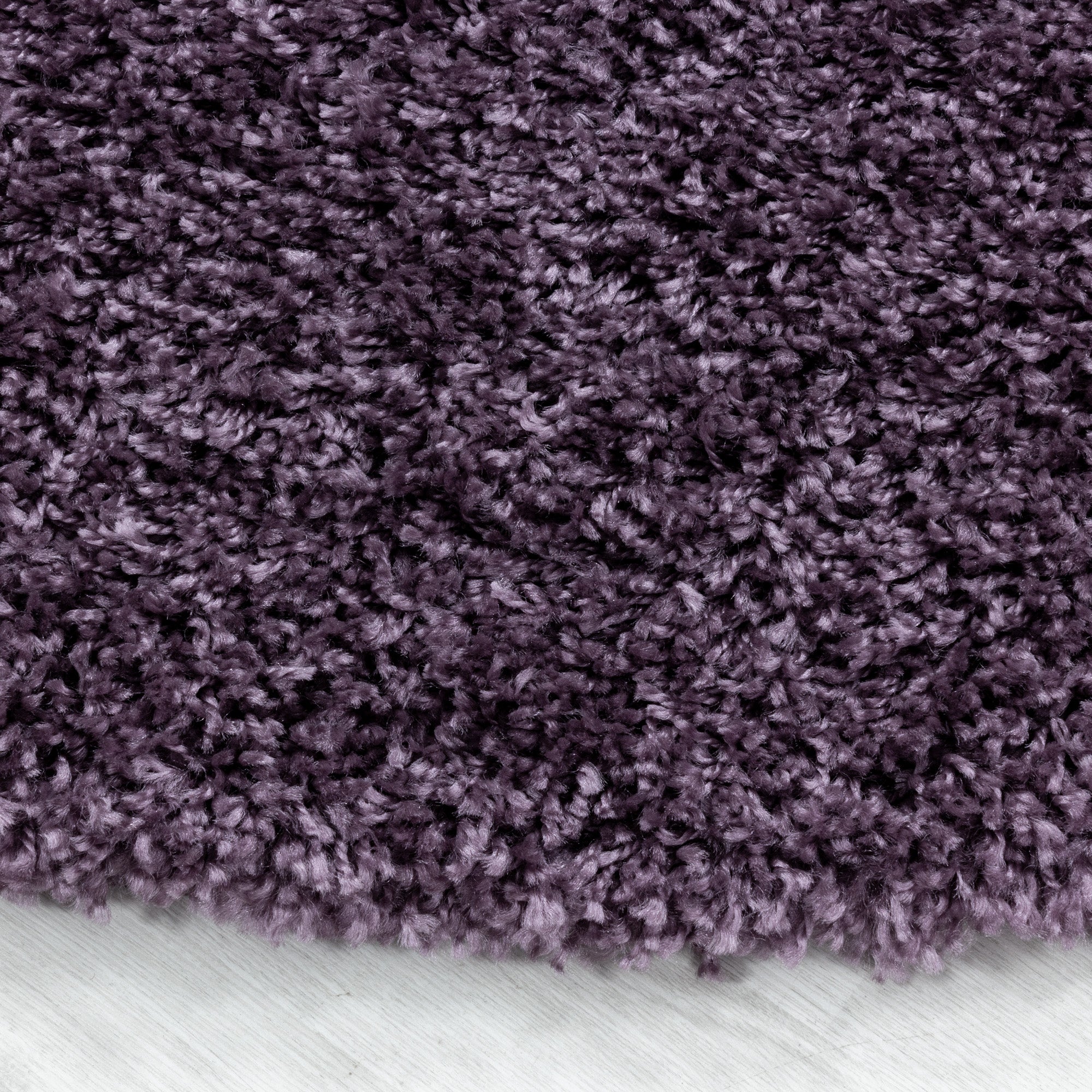 Hochflor Shaggy Teppich Wohnzimmerteppich Schlafzimmer Flor Super Soft Einfarbig