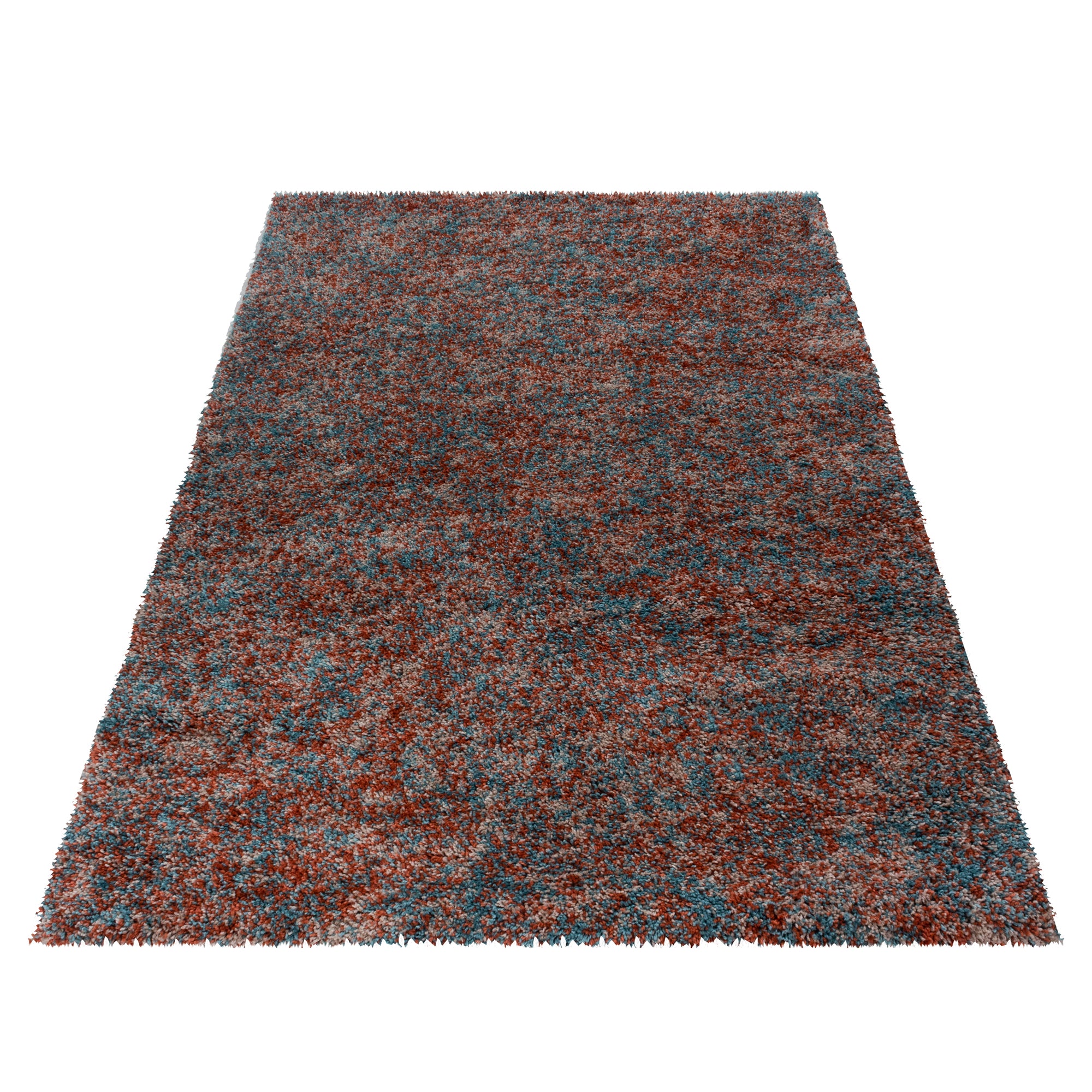 Shaggy Hochflor Langflor Teppich Wohnzimmerteppich Weich Soft Einfarbig Meliert