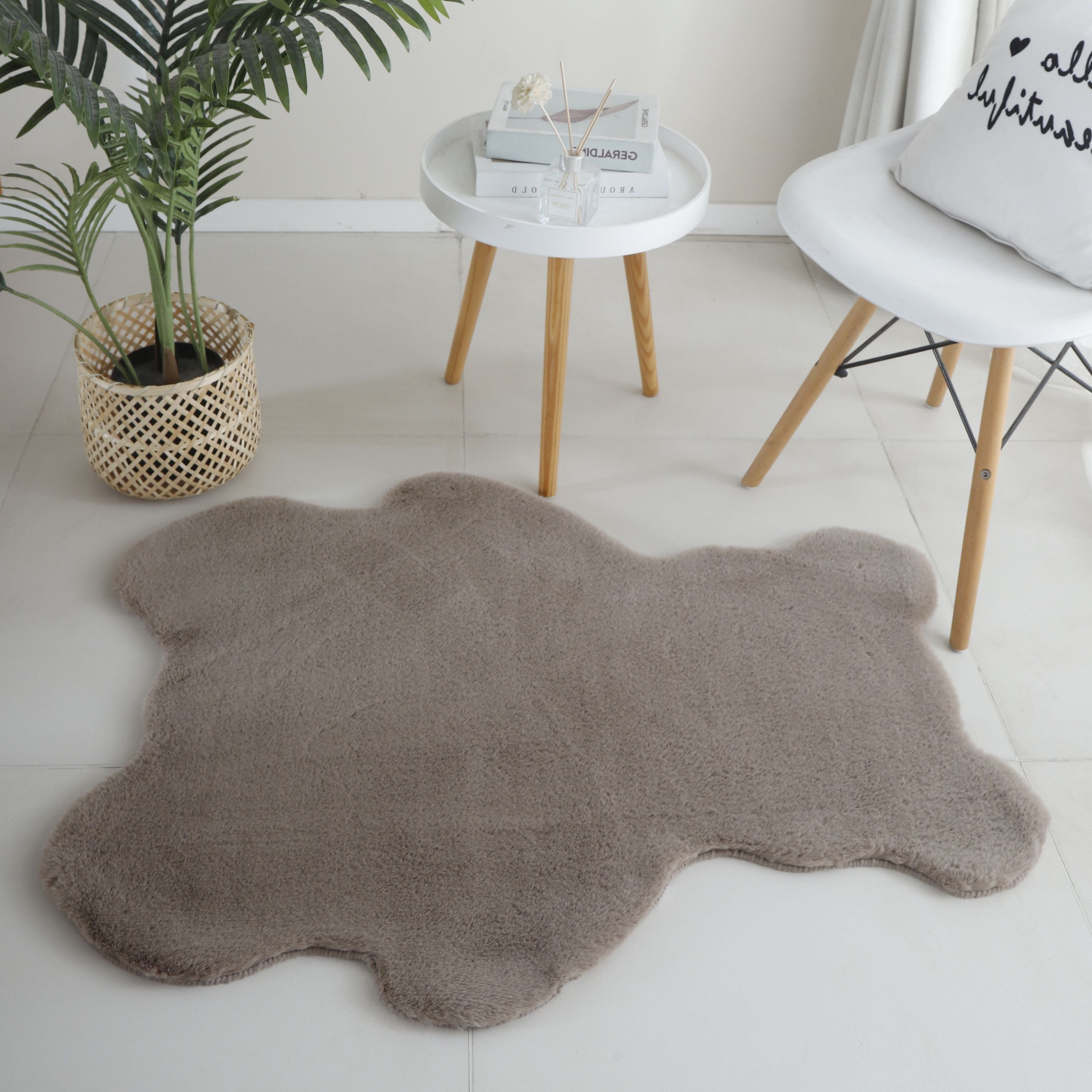 Kinderzimmer Teppich Bear Design Kinderteppich Waschbarer Hochflor Flauschig