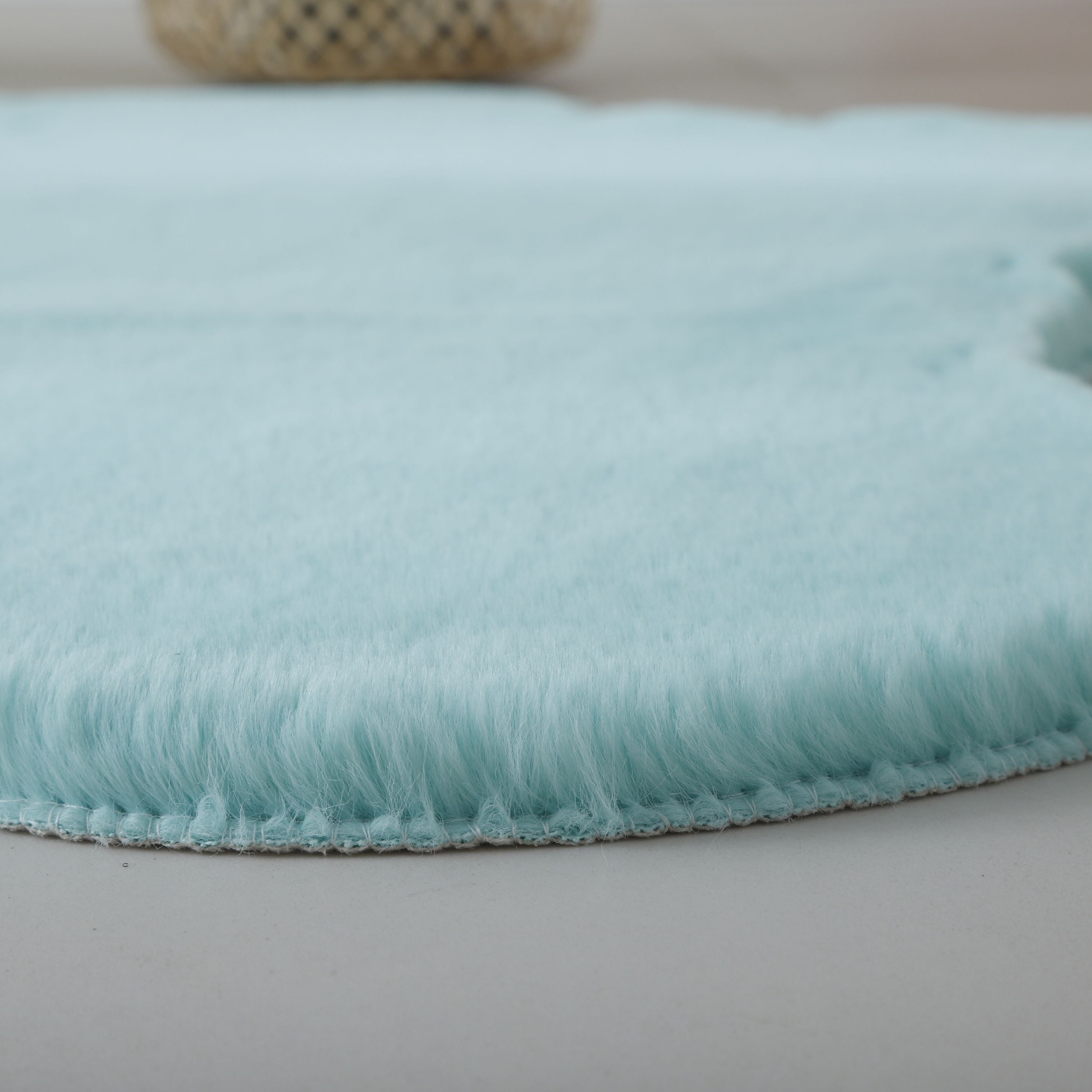 Kinderzimmer Teppich Bear Design Kinderteppich Waschbarer Hochflor Flauschig