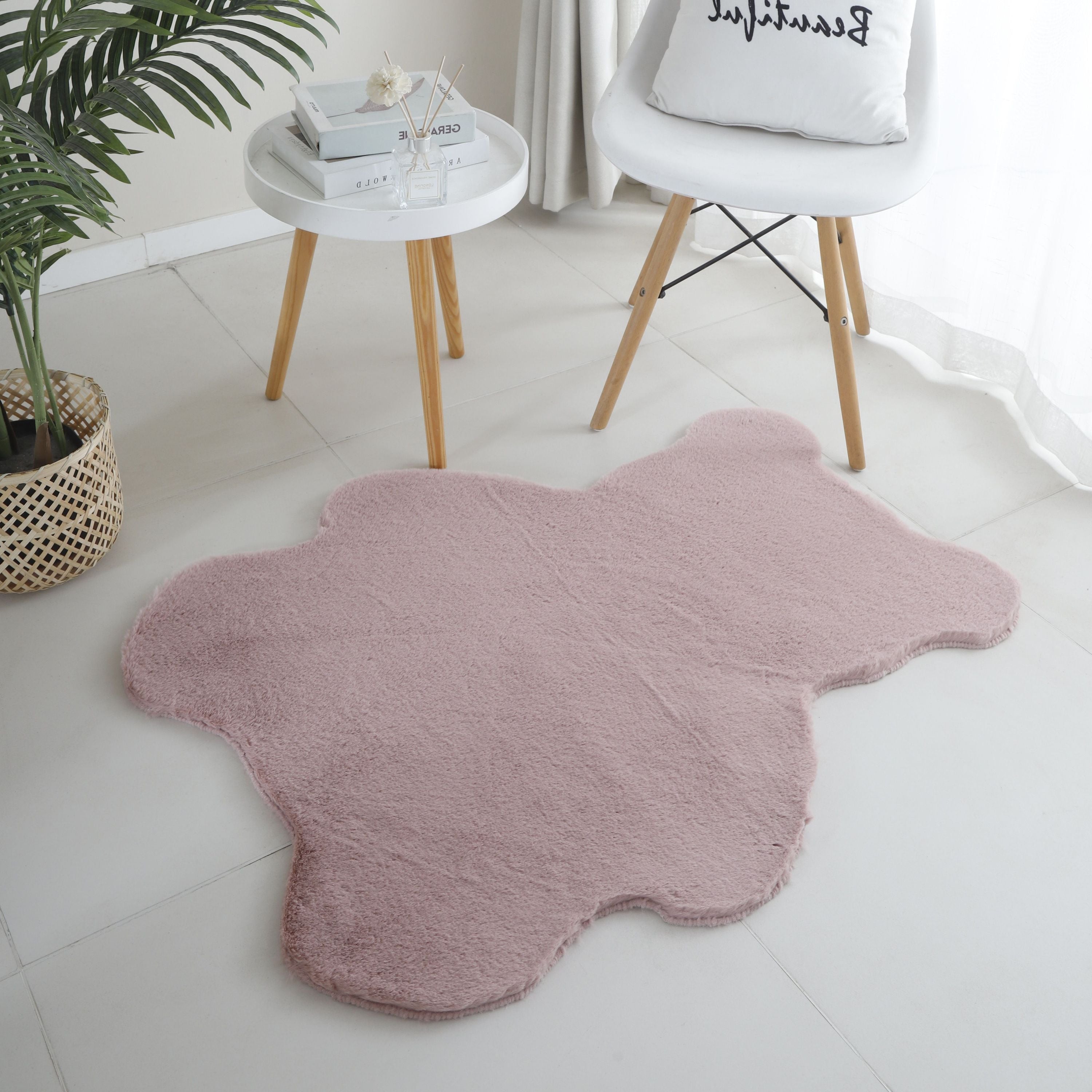 Kinderzimmer Teppich Bear Design Kinderteppich Waschbarer Hochflor Flauschig