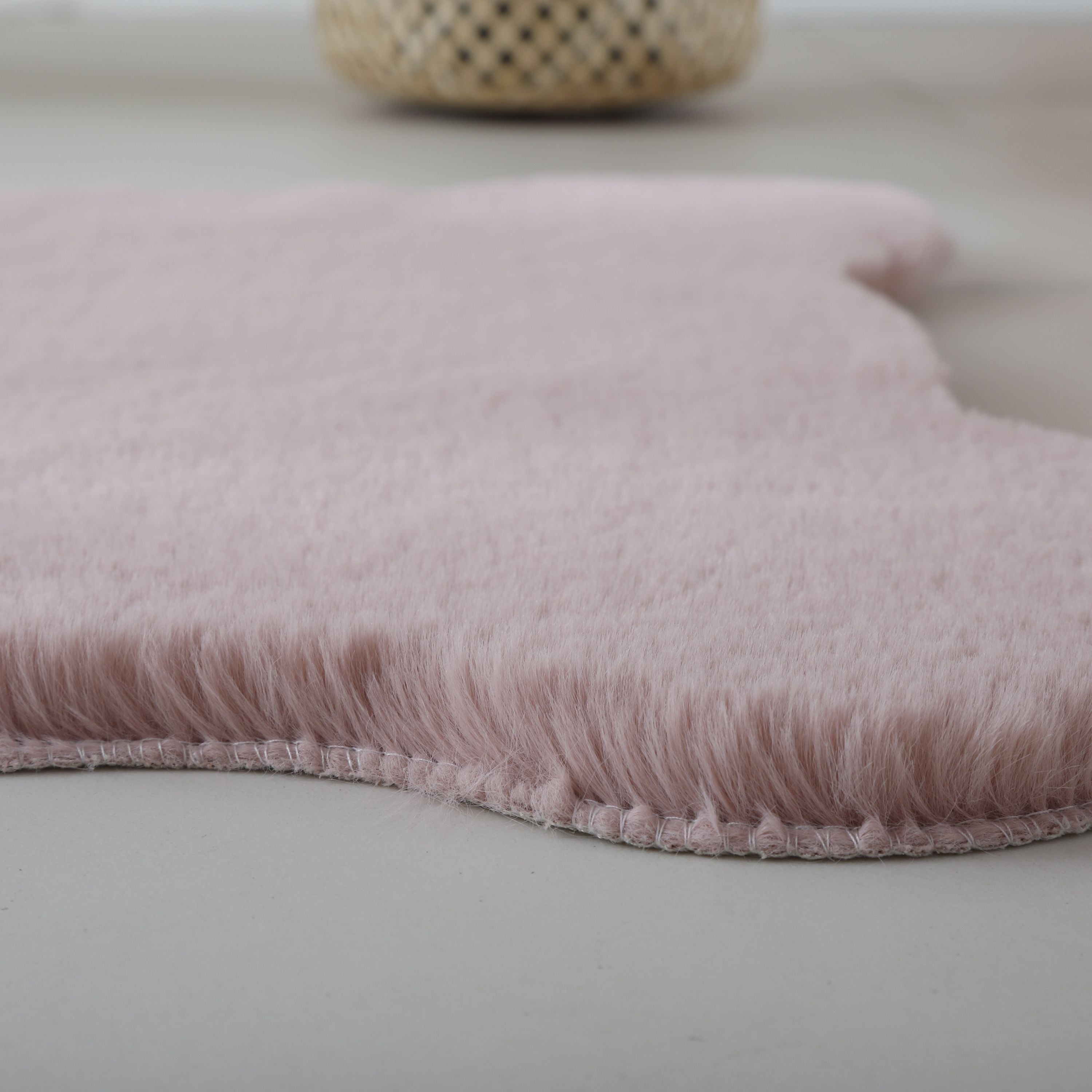 Kinderzimmer Teppich Bear Design Kinderteppich Waschbarer Hochflor Flauschig