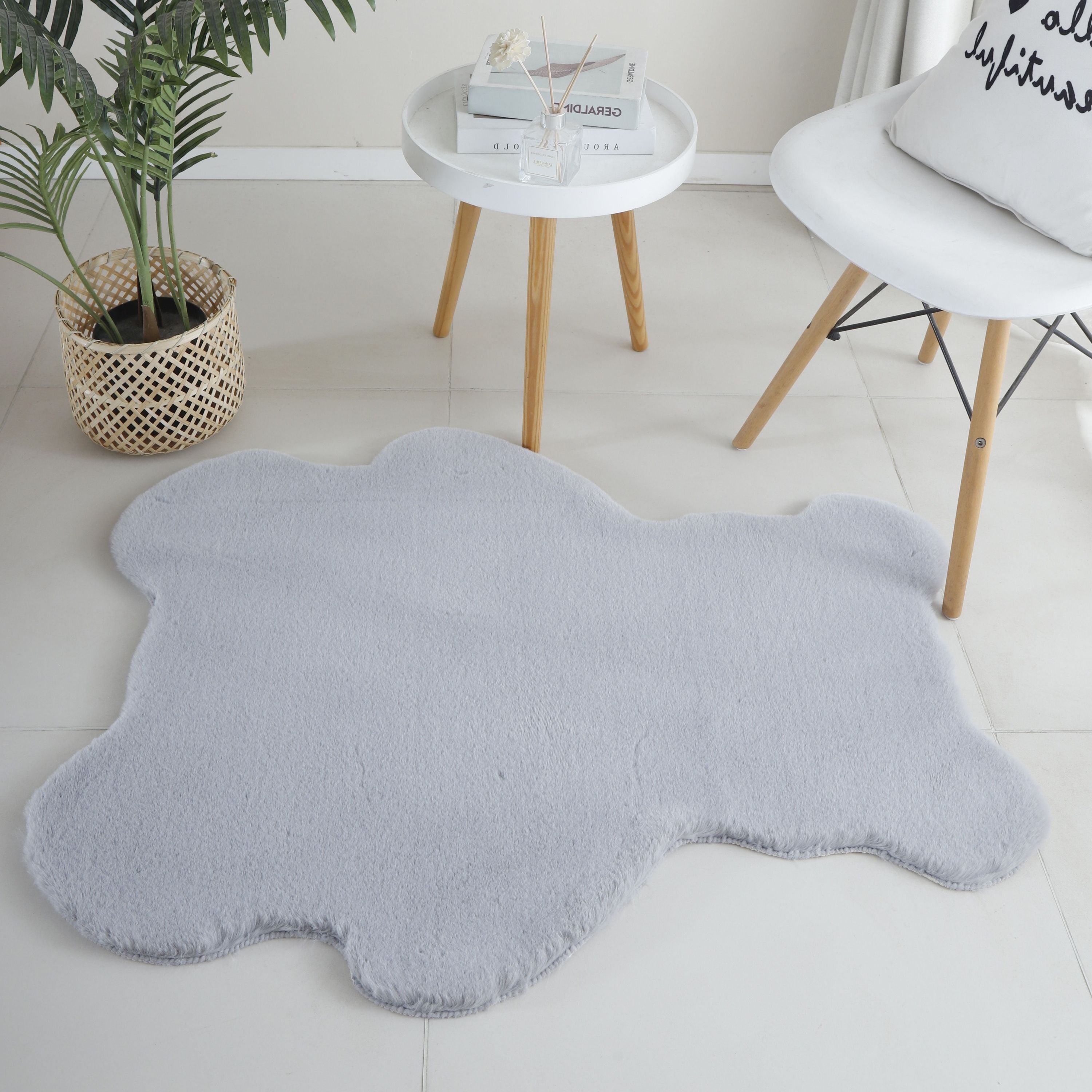 Kinderzimmer Teppich Bear Design Kinderteppich Waschbarer Hochflor Flauschig