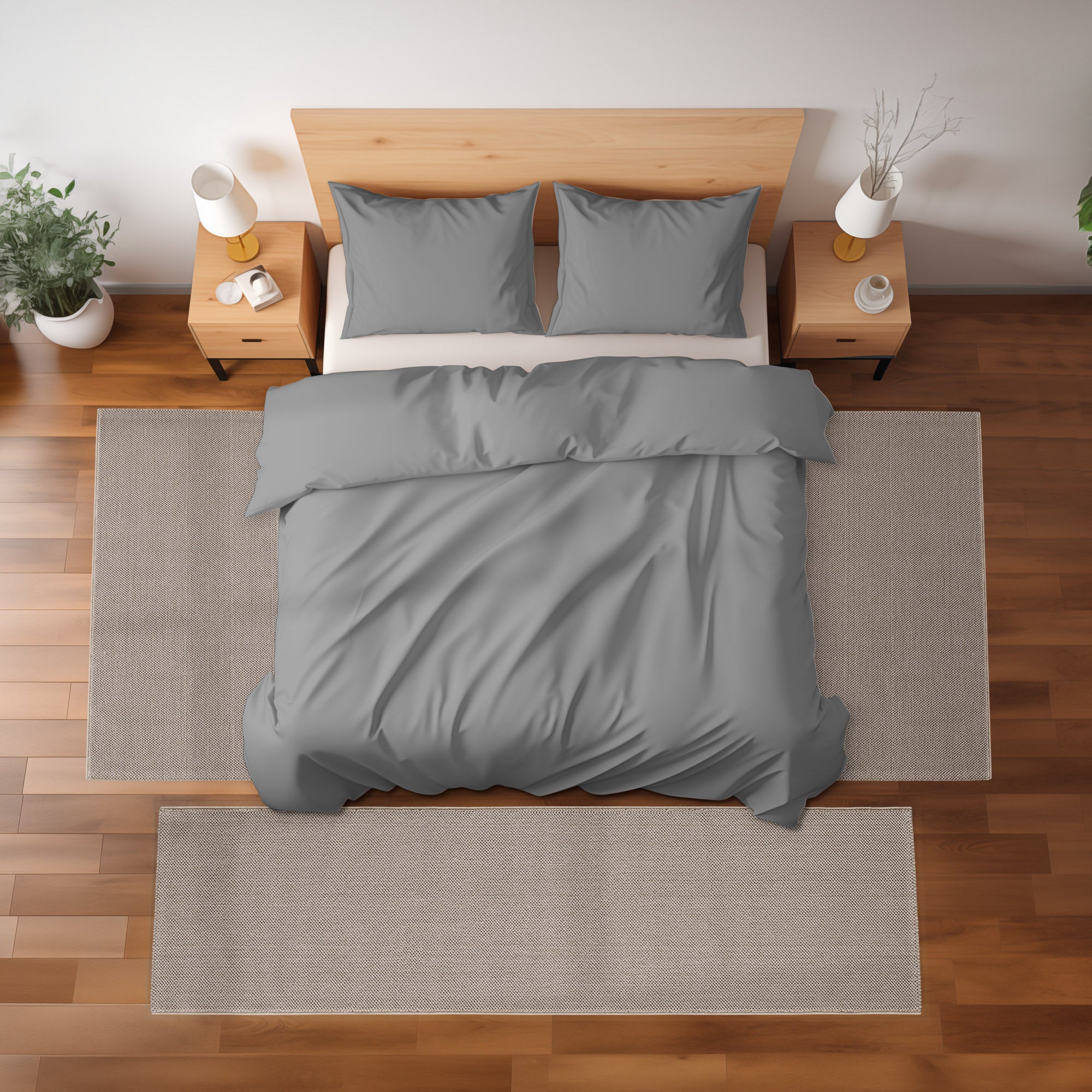 Teppich-Läufer für Bettumrandung, Cut-Loop, Meliert, Schlafzimmer Teppich