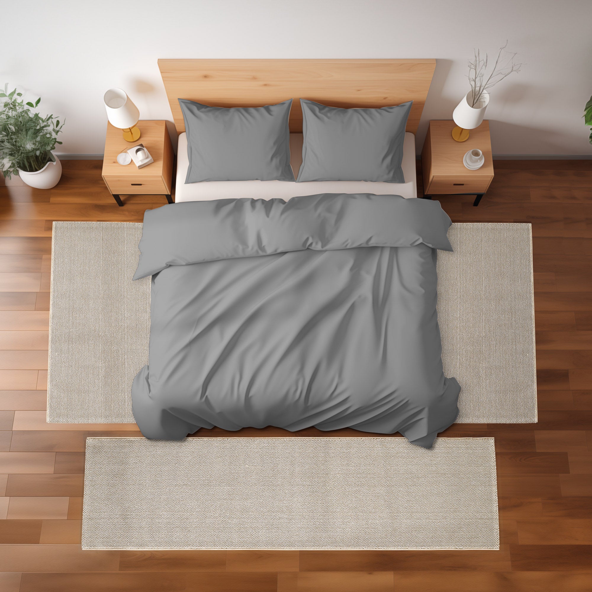 Teppich-Läufer für Bettumrandung, Cut-Loop, Meliert, Schlafzimmer Teppich