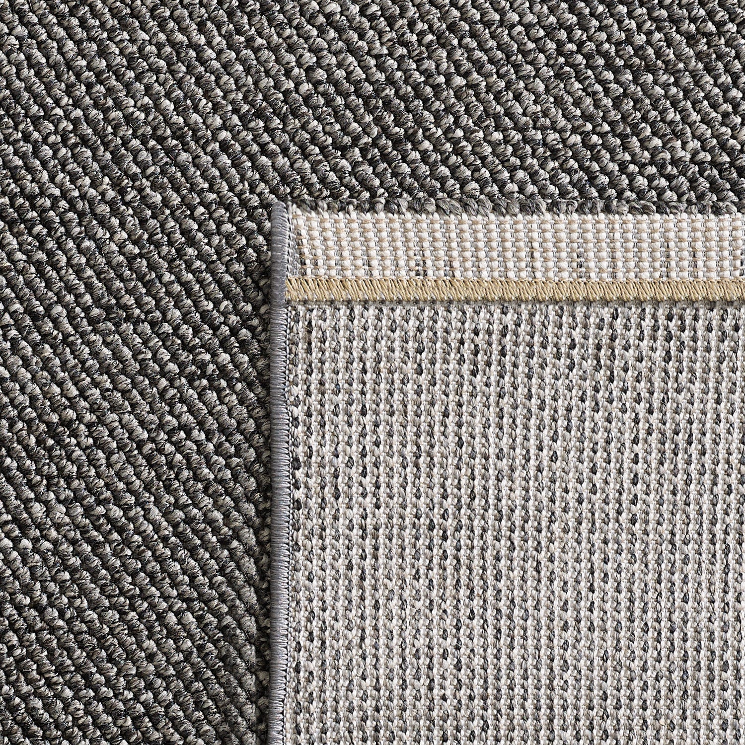 Teppich-Läufer für Bettumrandung, Cut-Loop, Meliert, Schlafzimmer Teppich