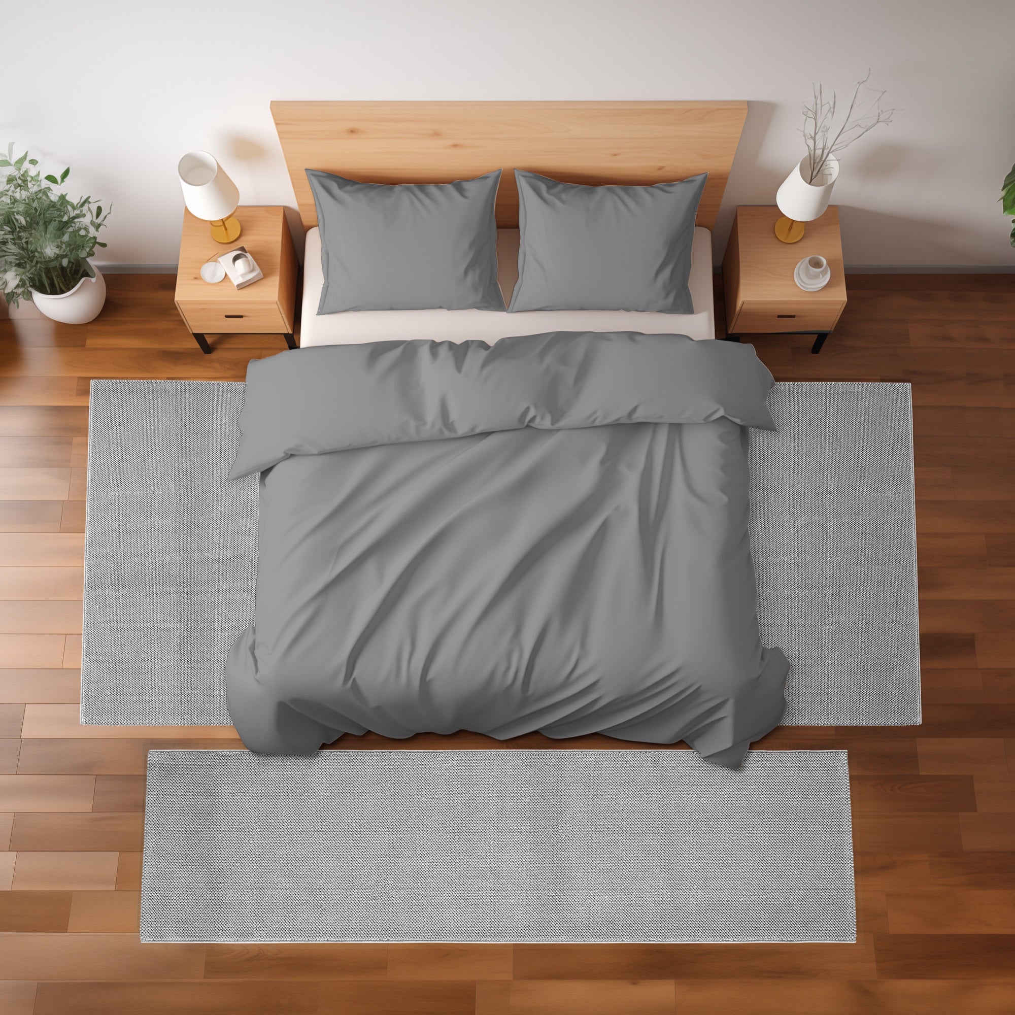 Teppich-Läufer für Bettumrandung, Cut-Loop, Meliert, Schlafzimmer Teppich