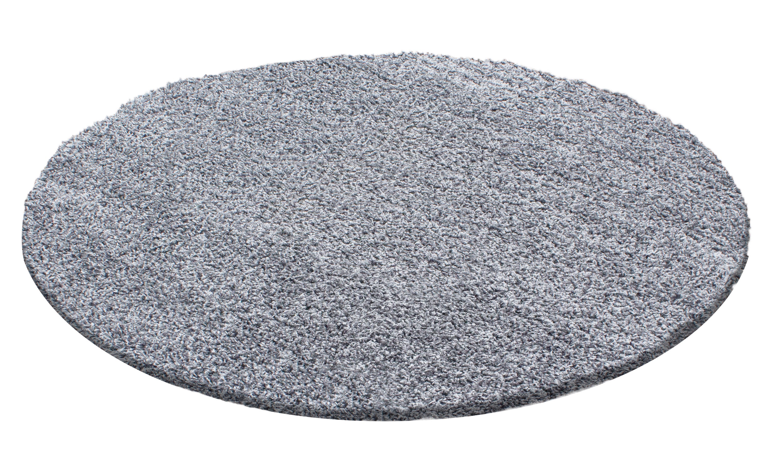 Shaggy Hochflor Langflor Teppich Soft Wohnzimmerteppich Hellgrau Einfarbig