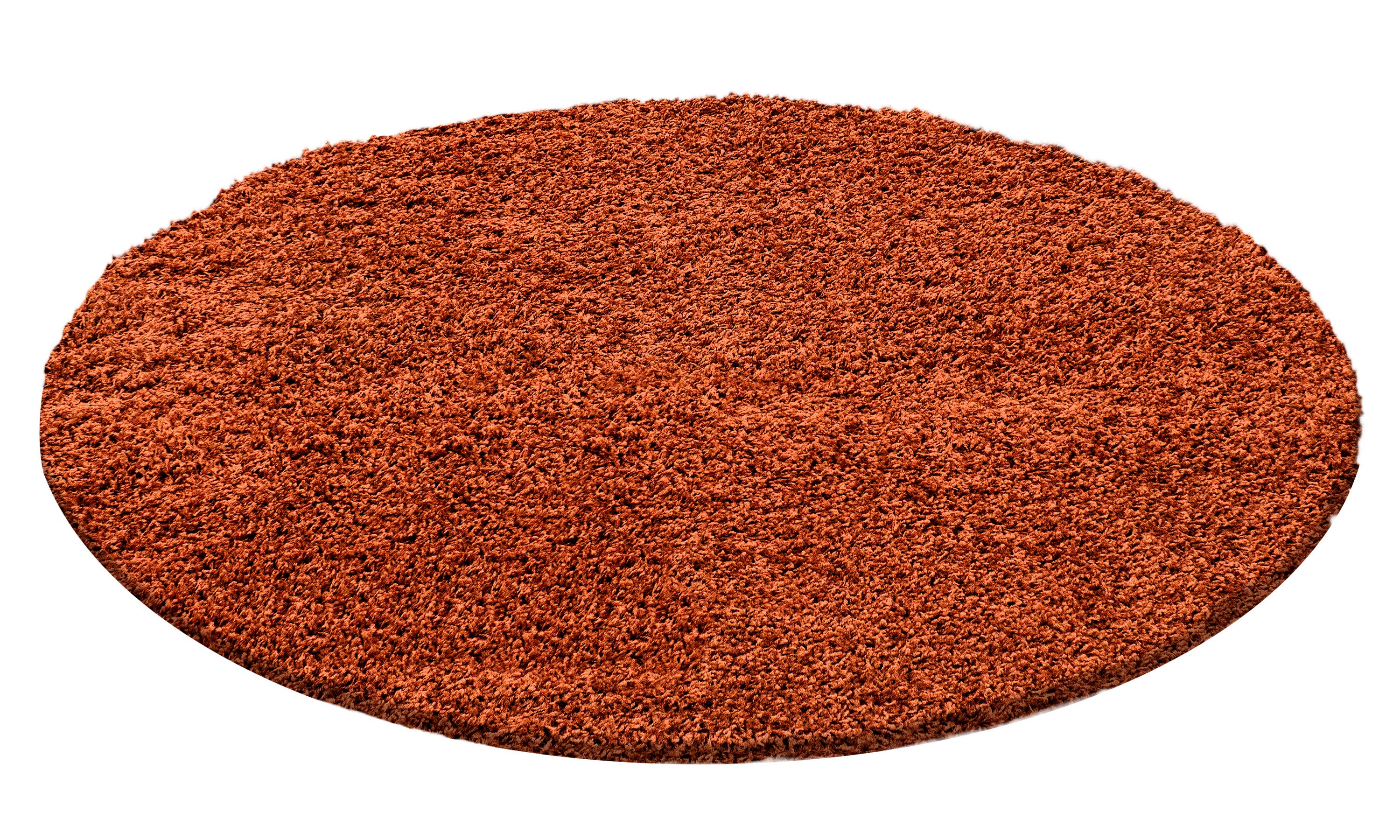 Shaggy Hochflor Langflor Teppich Soft Wohnzimmerteppich Farbe Terra Braun