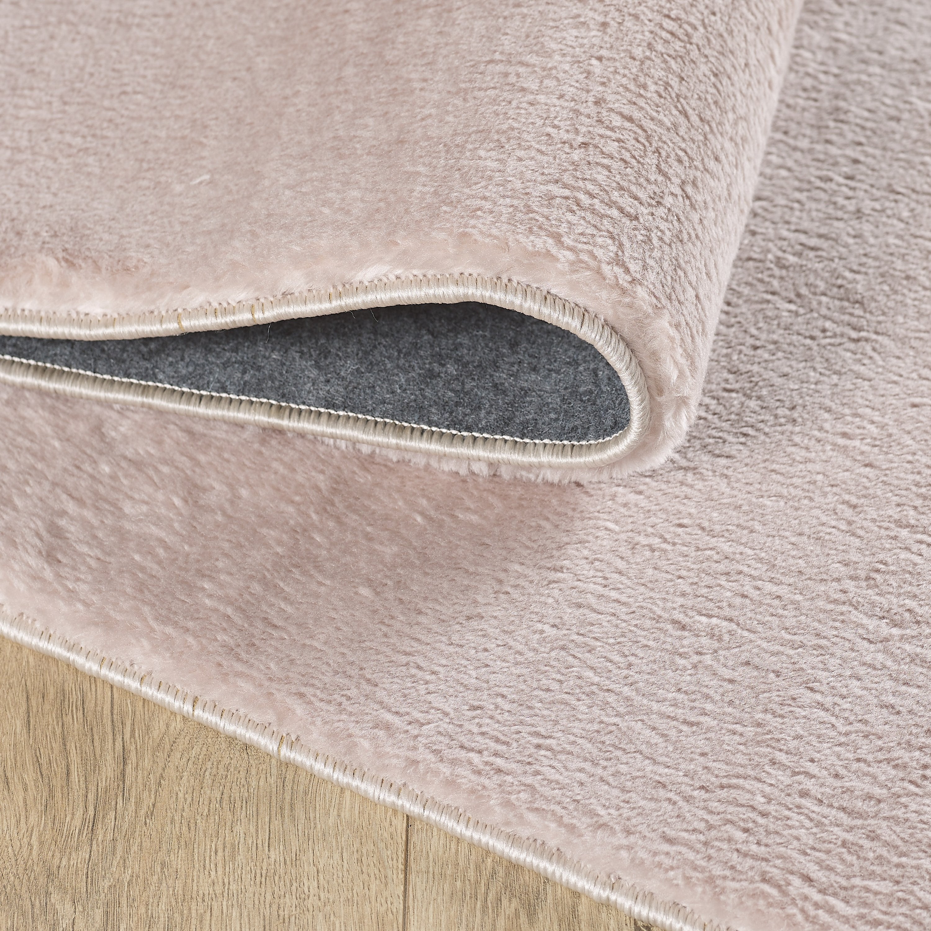 Teppich Wohnzimmer Weich Flauschig Shaggy Hochflor Waschbar Einfarbig