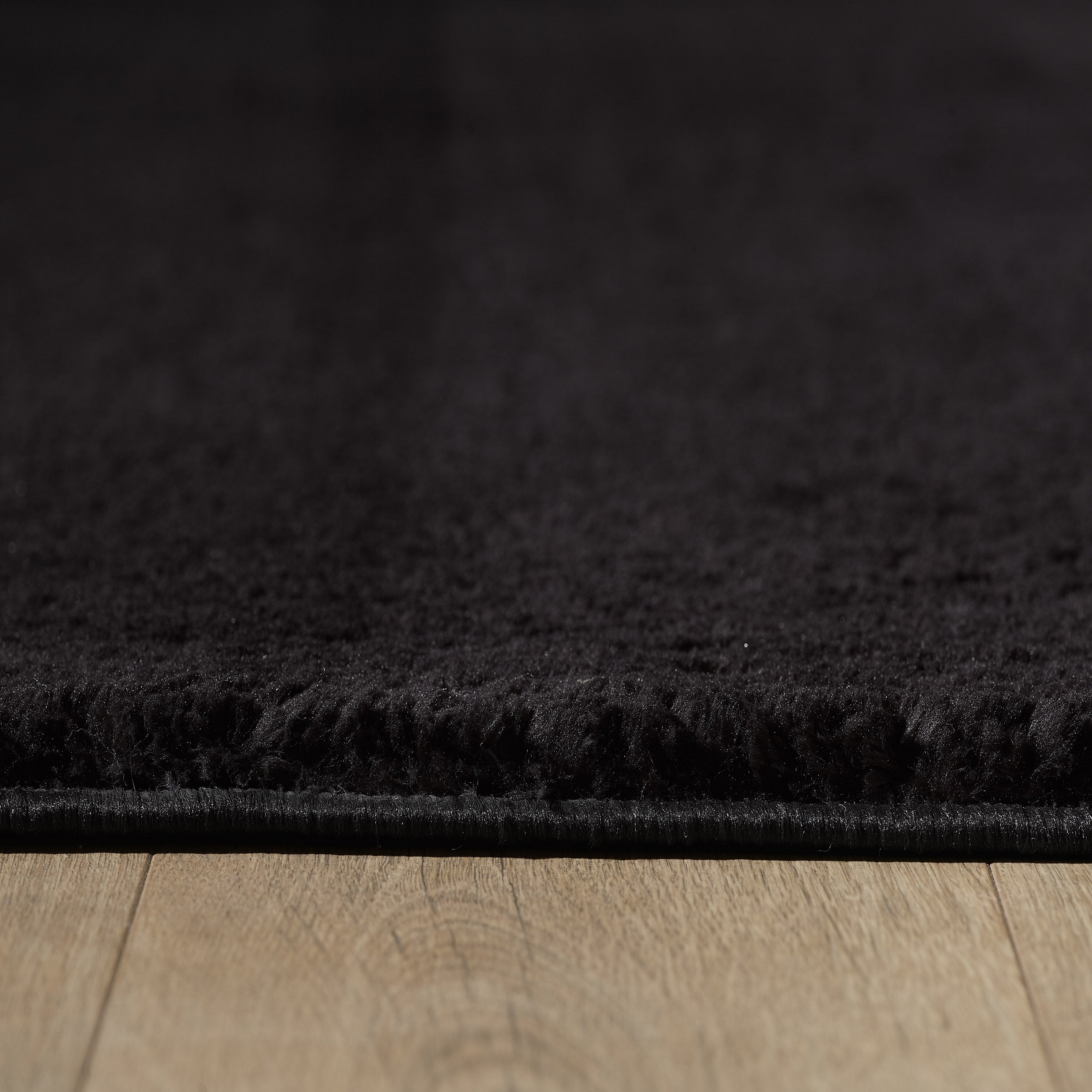 Teppich Wohnzimmer Weich Flauschig Shaggy Hochflor Waschbar Einfarbig
