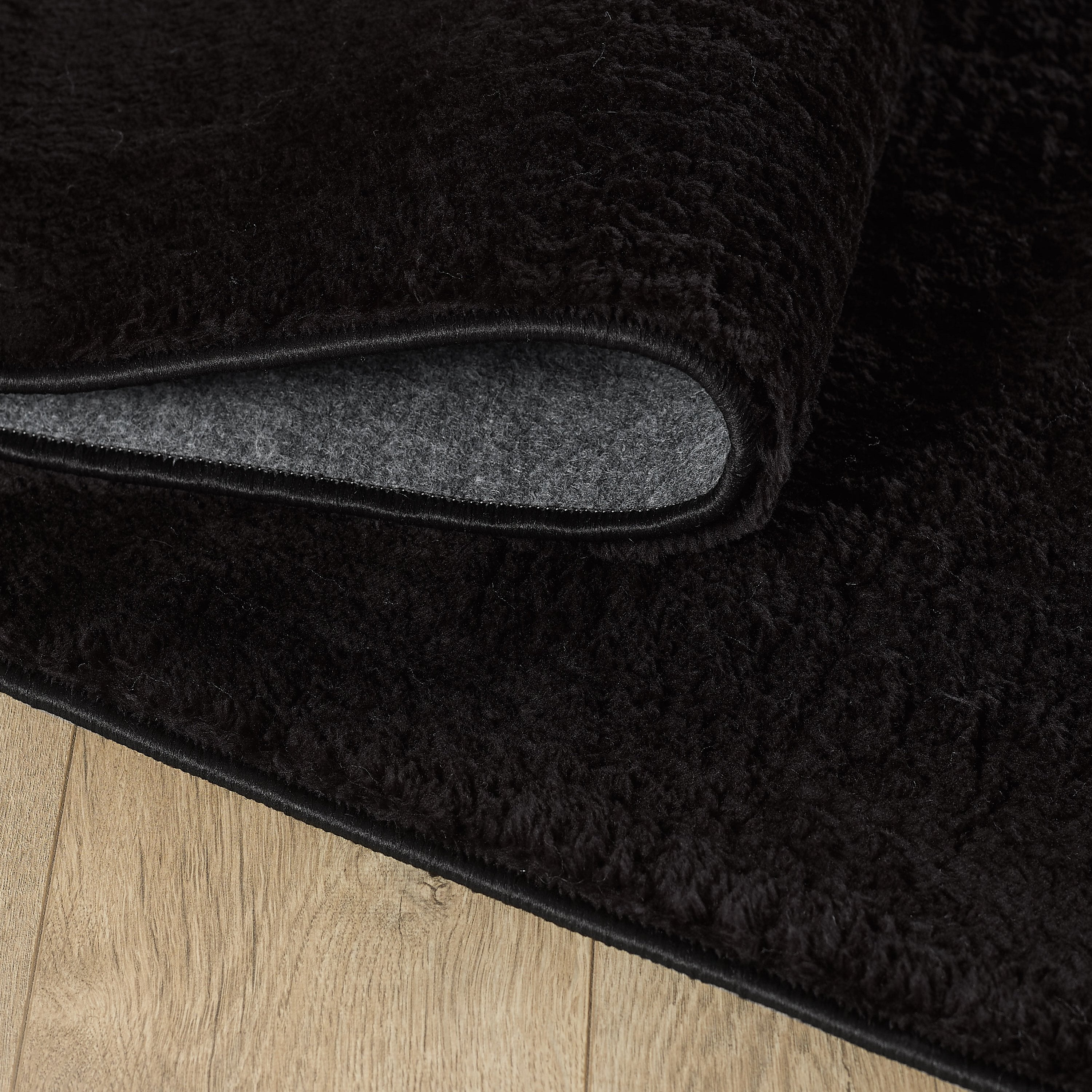 Teppich Wohnzimmer Weich Flauschig Shaggy Hochflor Waschbar Einfarbig