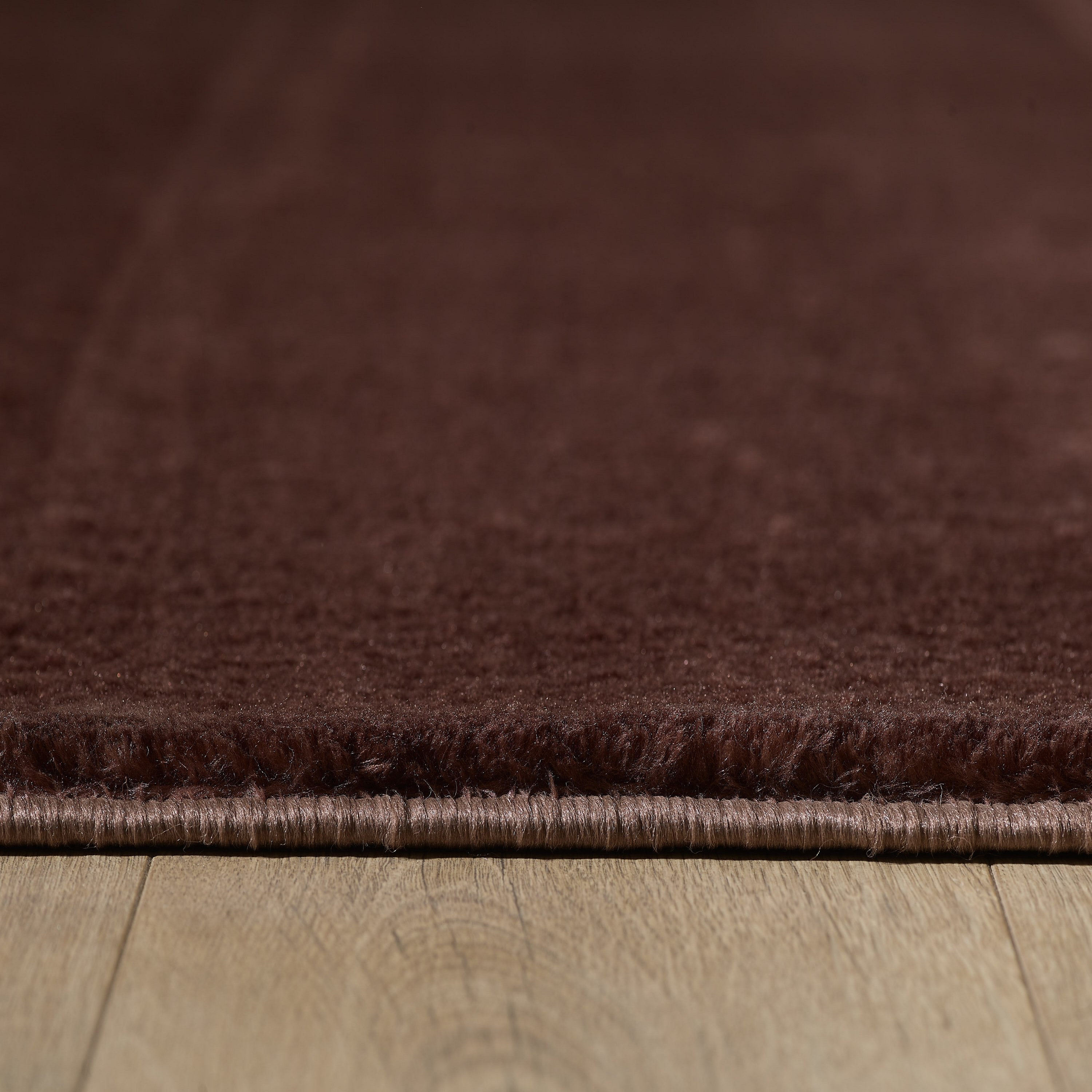 Teppich Wohnzimmer Weich Flauschig Shaggy Hochflor Waschbar Einfarbig