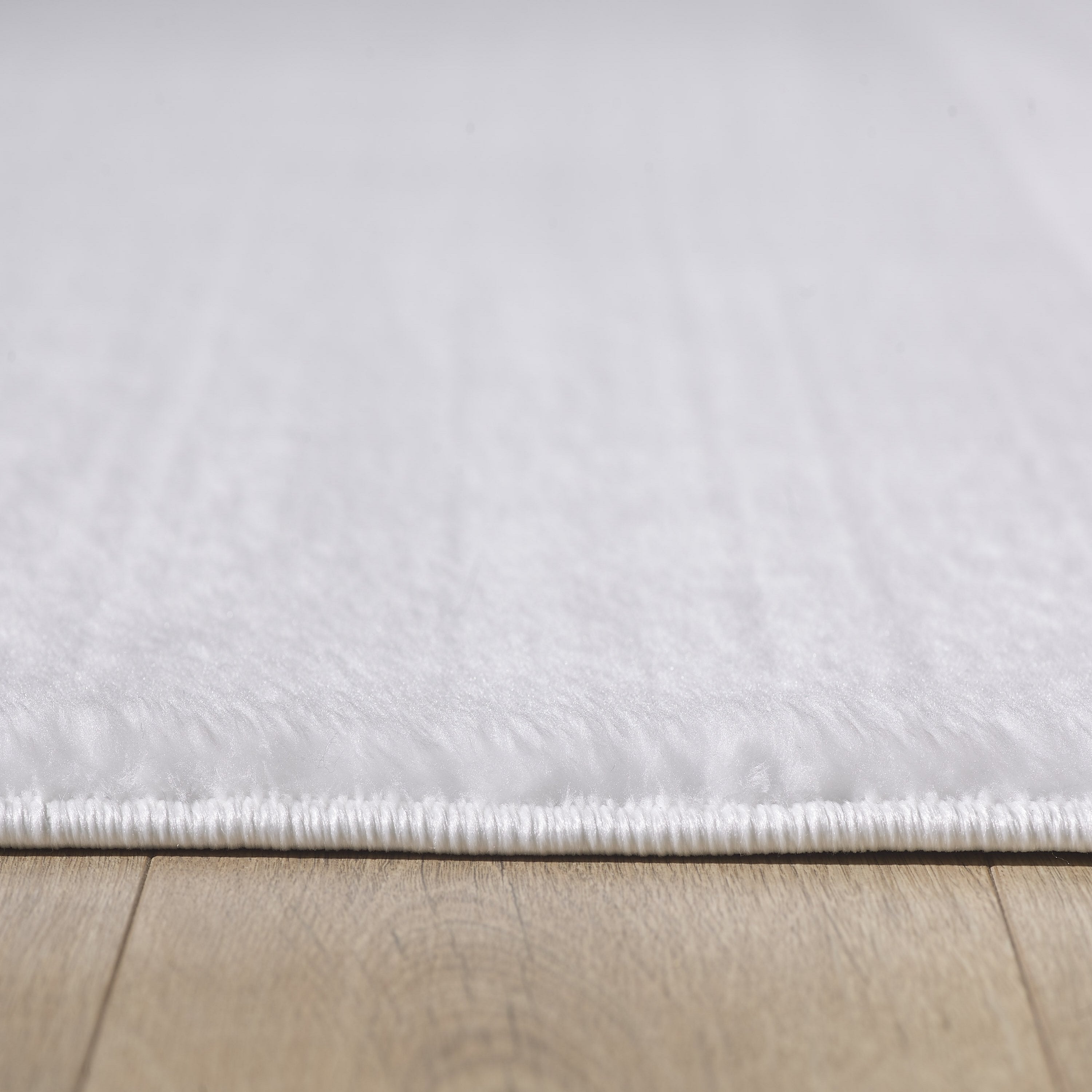 Teppich Wohnzimmer Weich Flauschig Shaggy Hochflor Waschbar Einfarbig