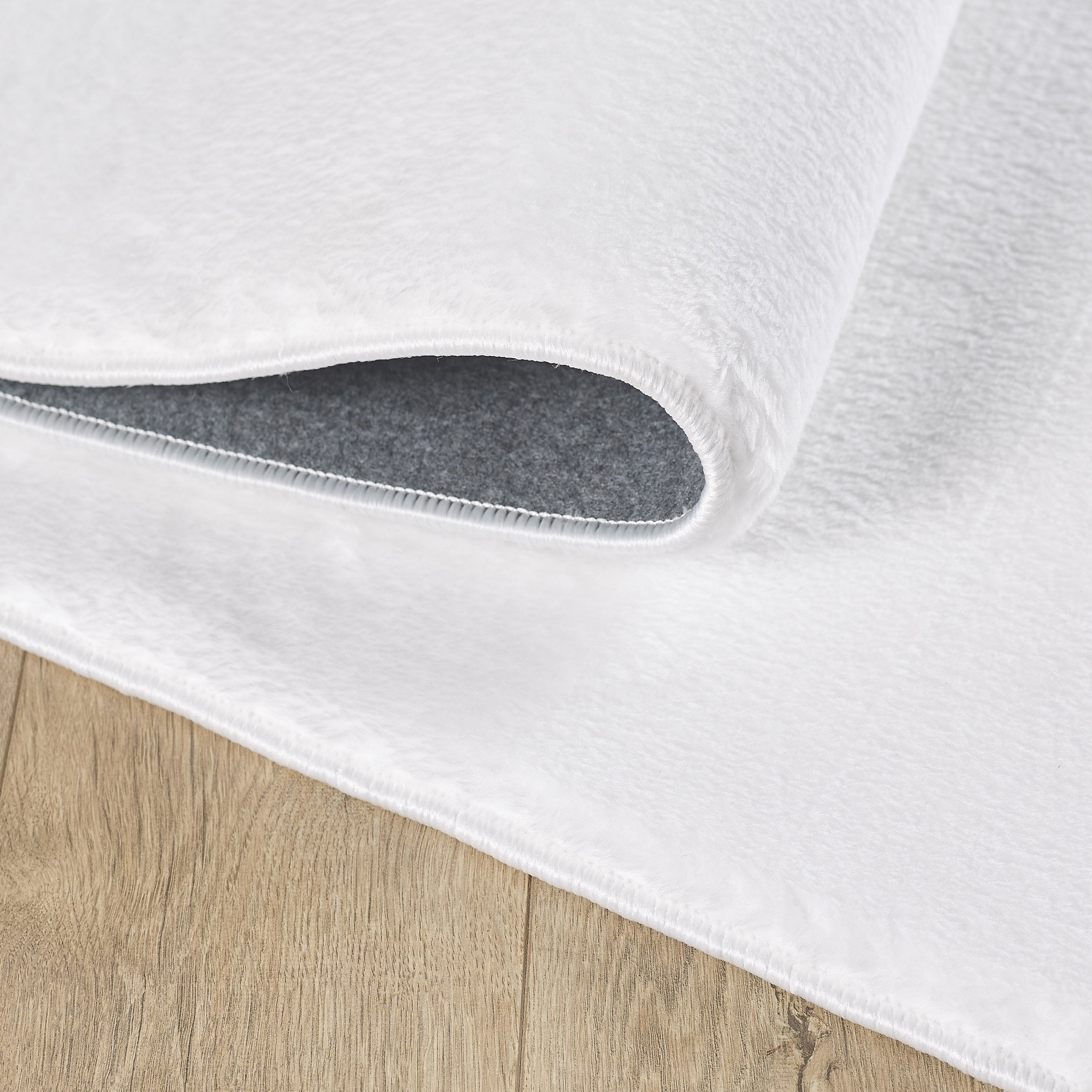 Teppich Wohnzimmer Weich Flauschig Shaggy Hochflor Waschbar Einfarbig