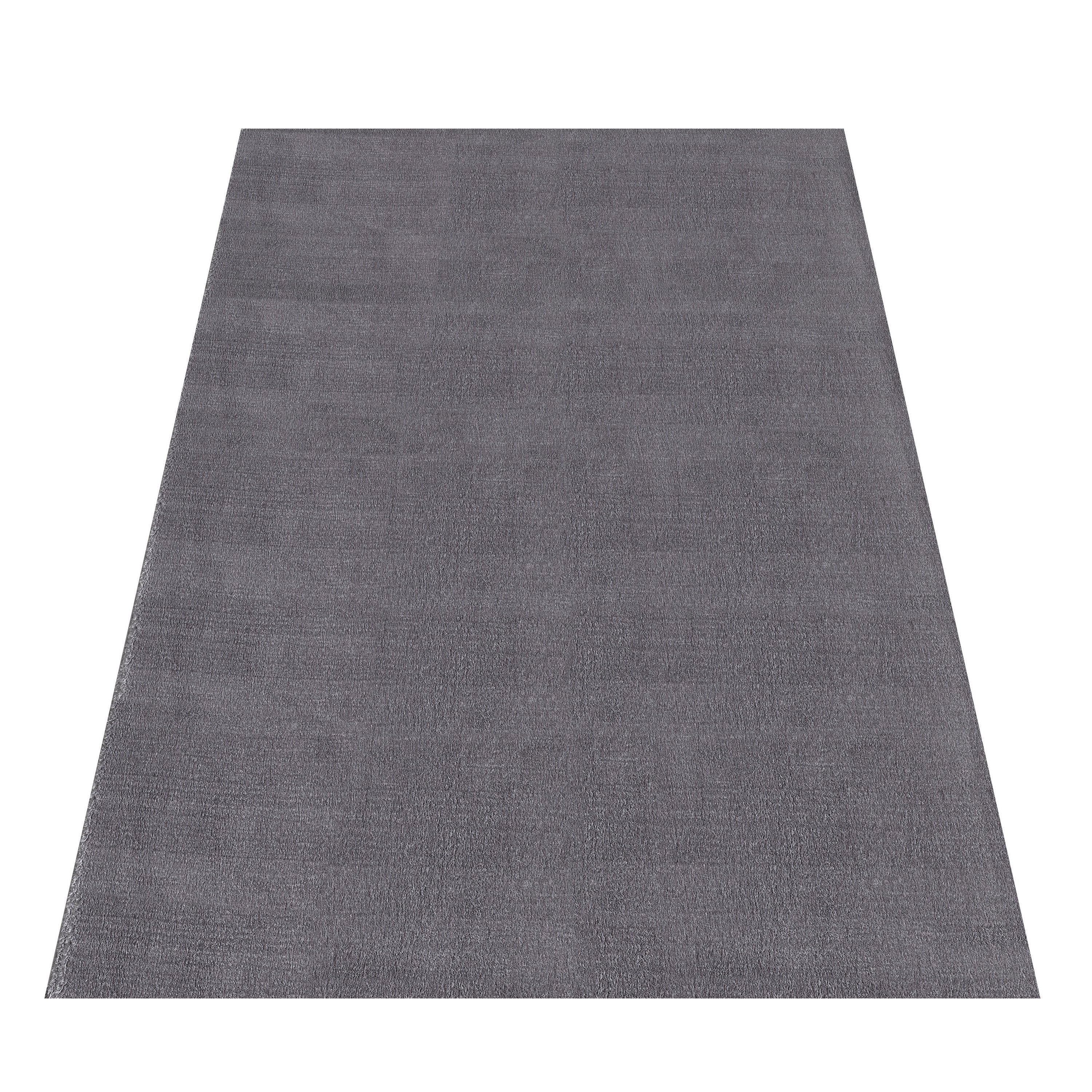 Teppich Wohnzimmer Weich Flauschig Shaggy Hochflor Waschbar Einfarbig
