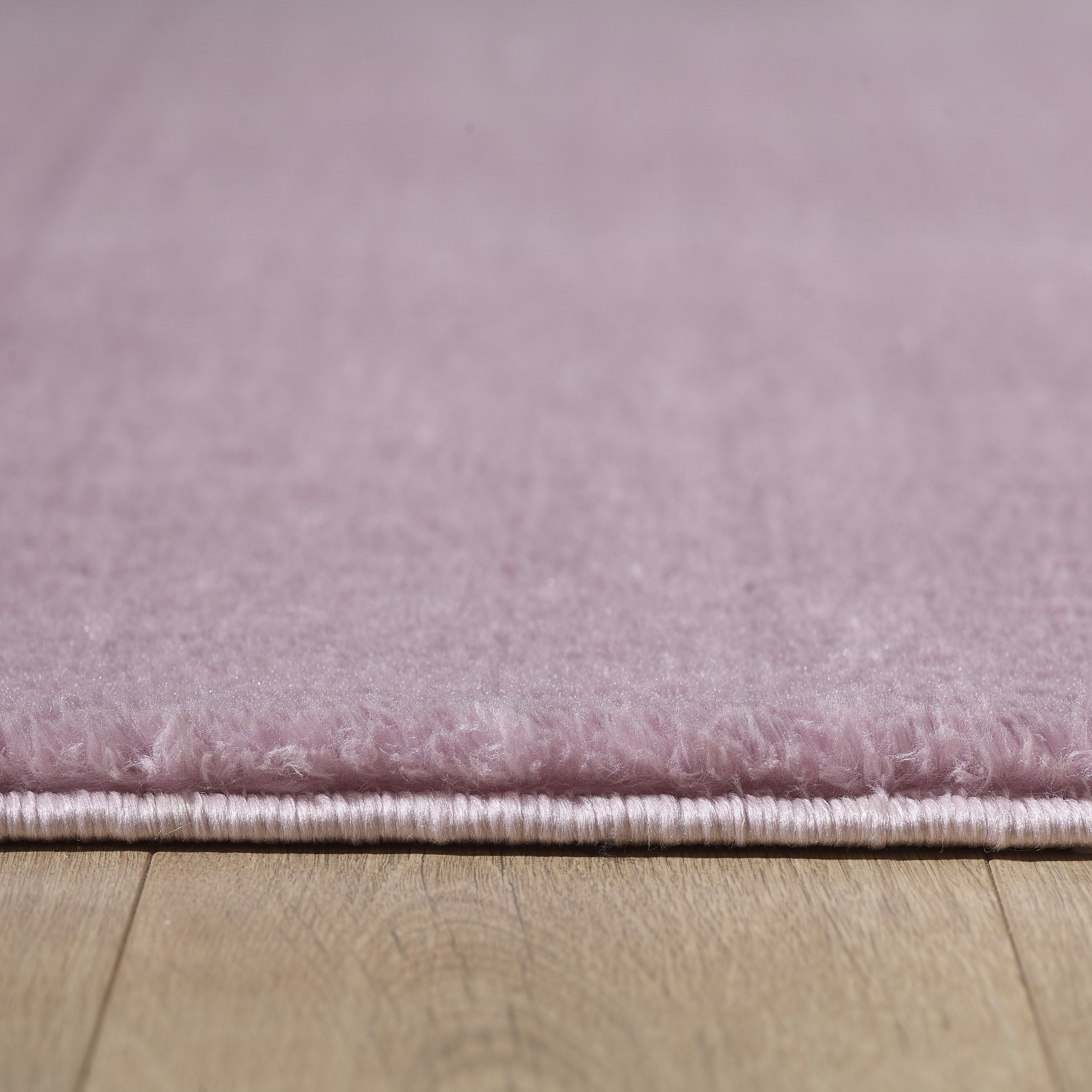 Teppich Wohnzimmer Weich Flauschig Shaggy Hochflor Waschbar Einfarbig