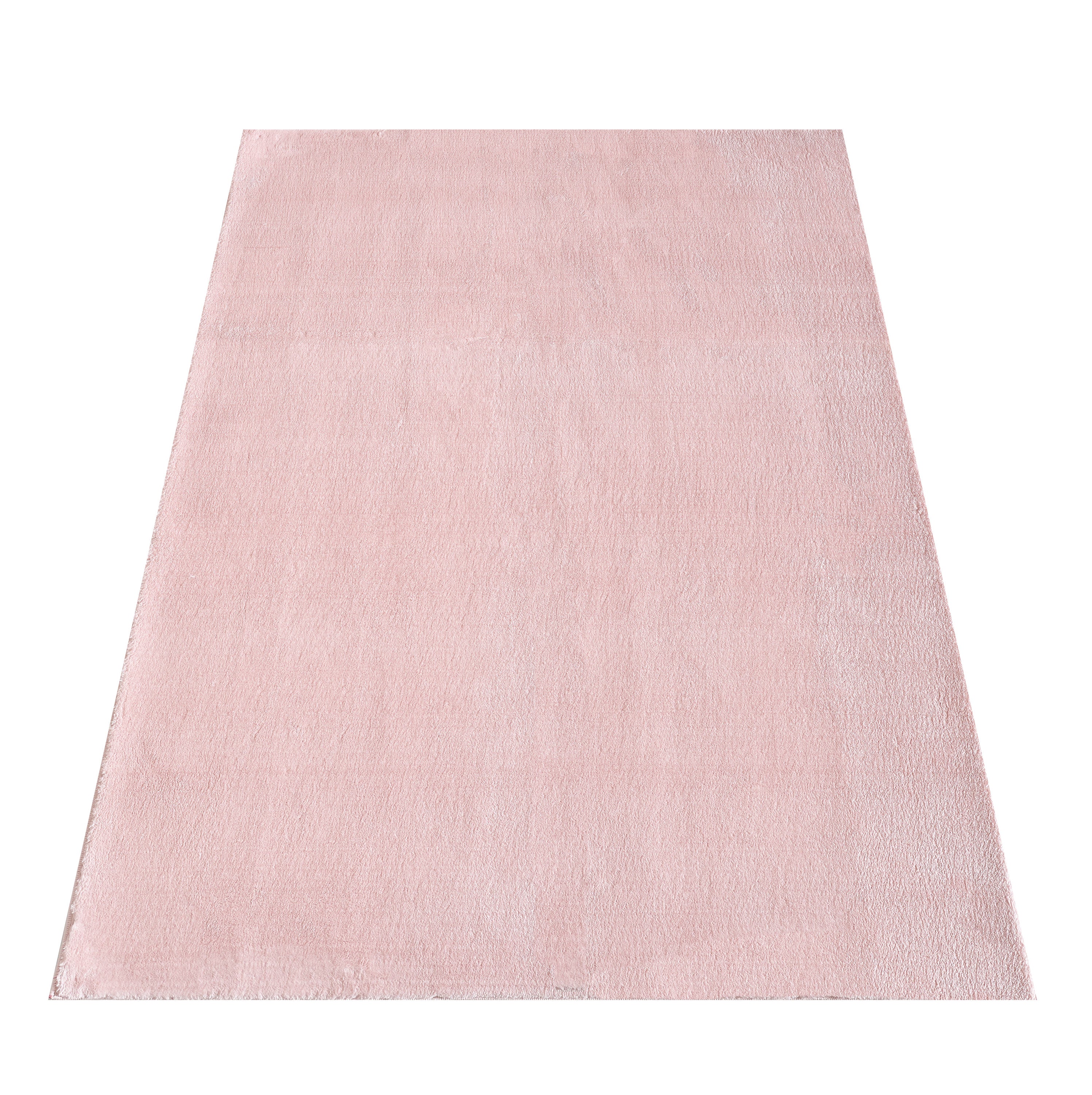 Teppich Wohnzimmer Weich Flauschig Shaggy Hochflor Waschbar Einfarbig