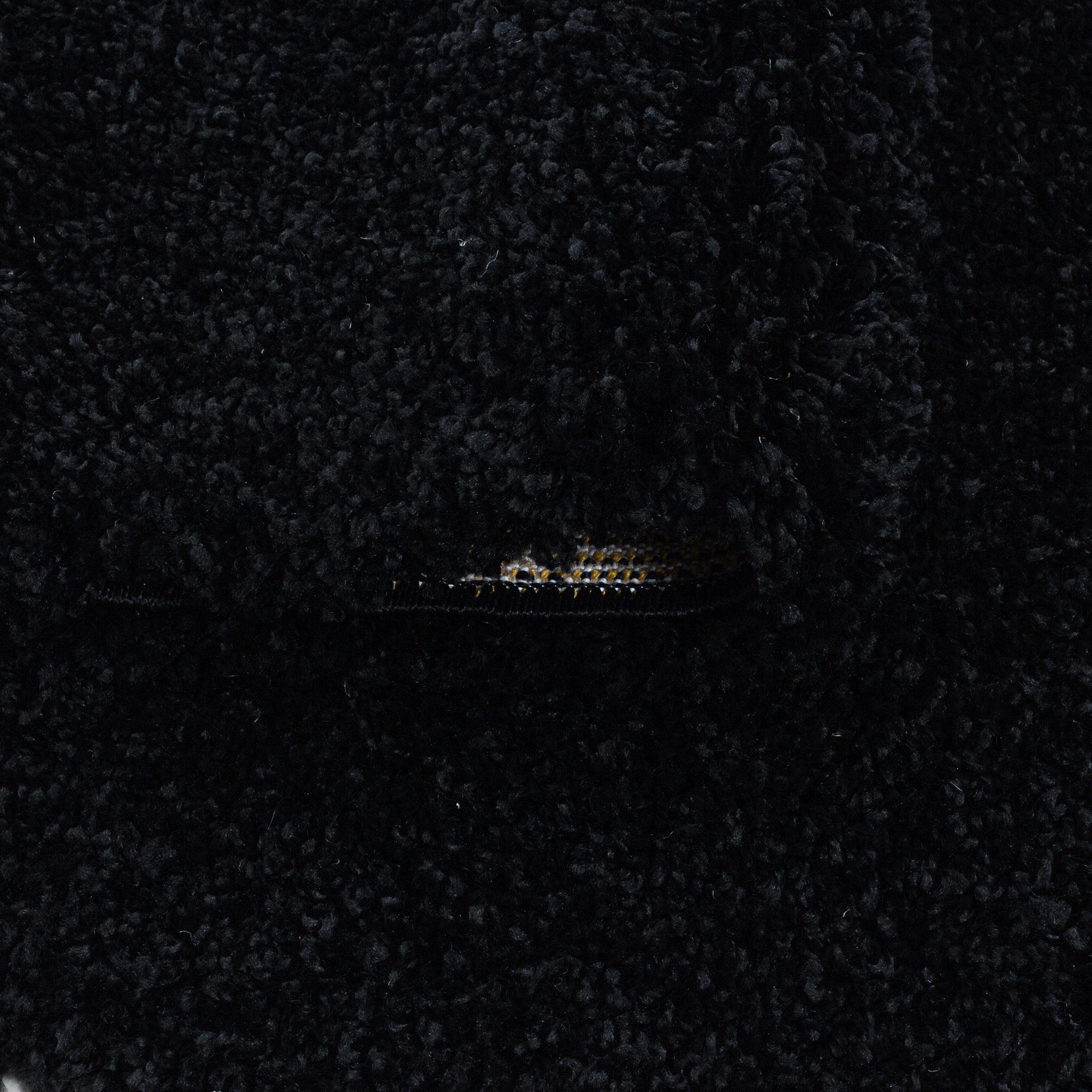 Hochflor Shaggy Teppich Wohnzimmerteppich Schlafzimmer Flor Super Soft Schwarz