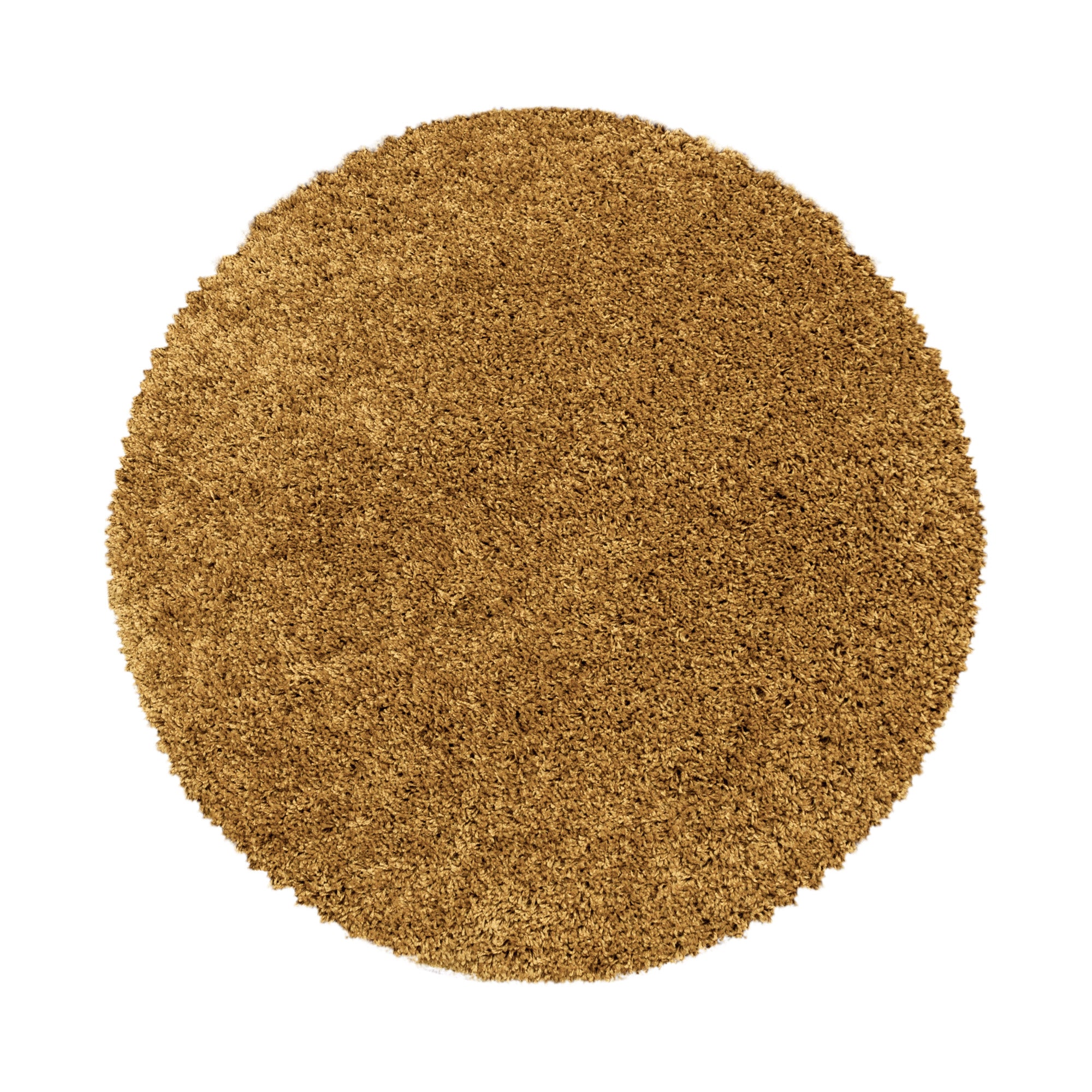 Hochflor Shaggy Teppich Wohnzimmerteppich Schlafzimmer Flor Super Soft Form Rund
