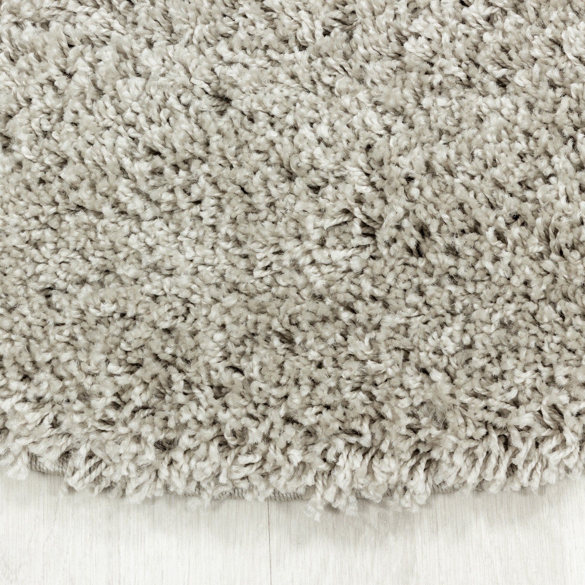 Hochflor Shaggy Teppich Wohnzimmerteppich Schlafzimmer Flor Super Soft Natur