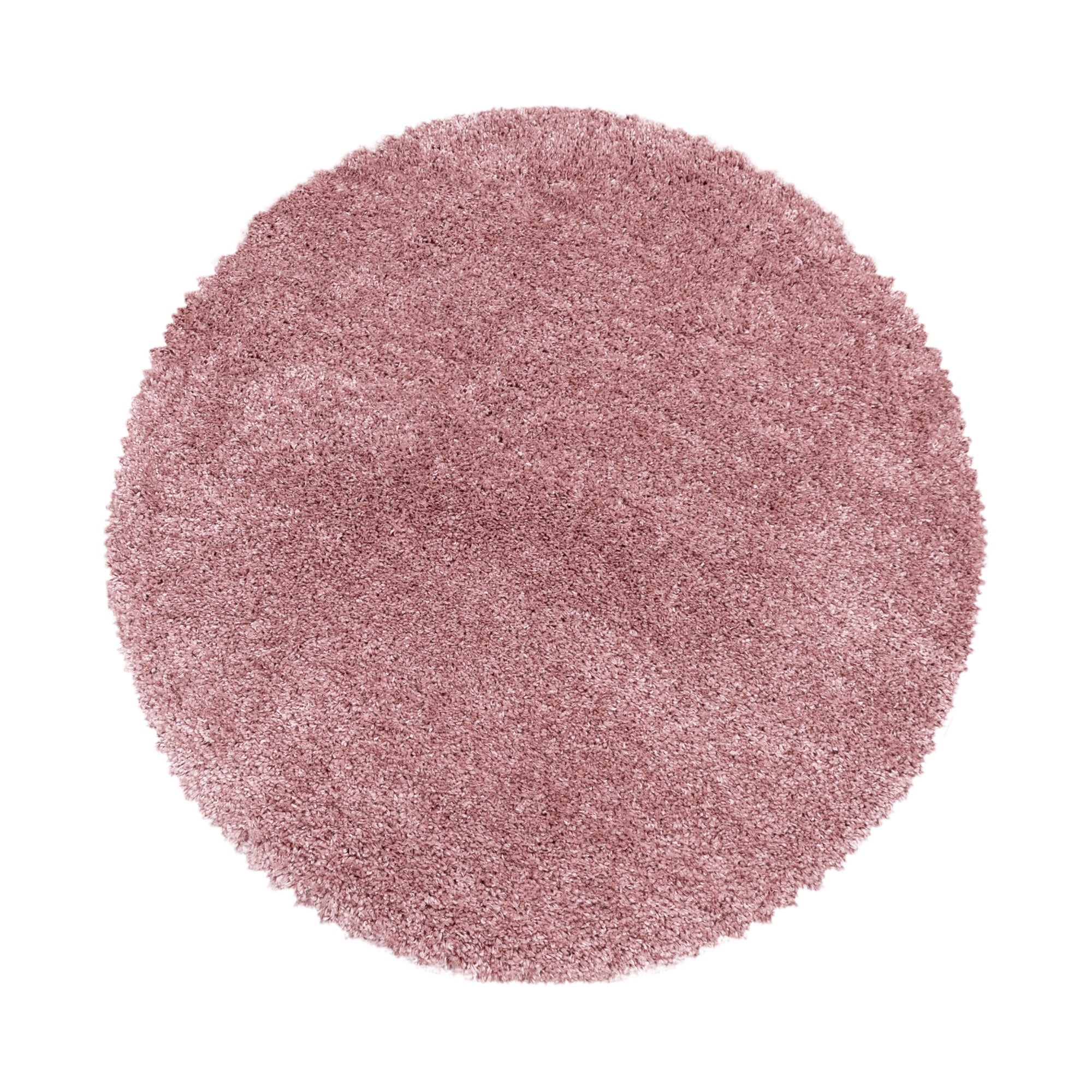 Shaggy Hochflor Teppich Wohnzimmerteppich Flor Super Weich Farbe Rose